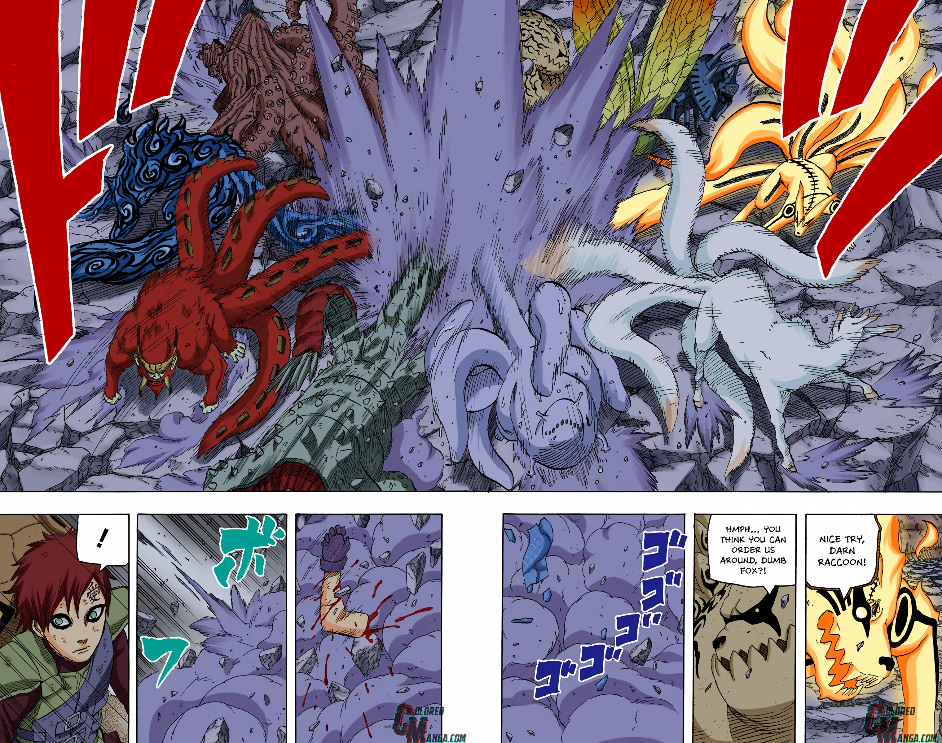 Naruto Colored Manga Online, chapter 658, page 20
