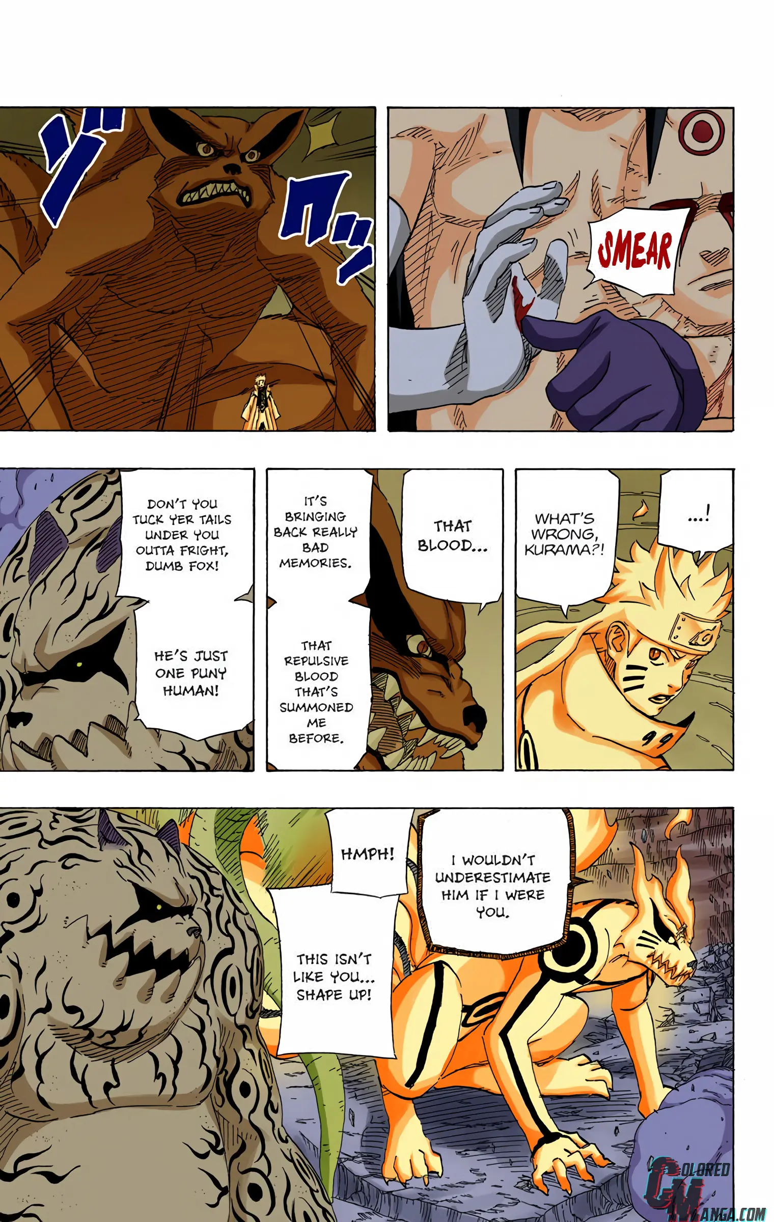 Naruto Colored Manga Online, chapter 659, page 3