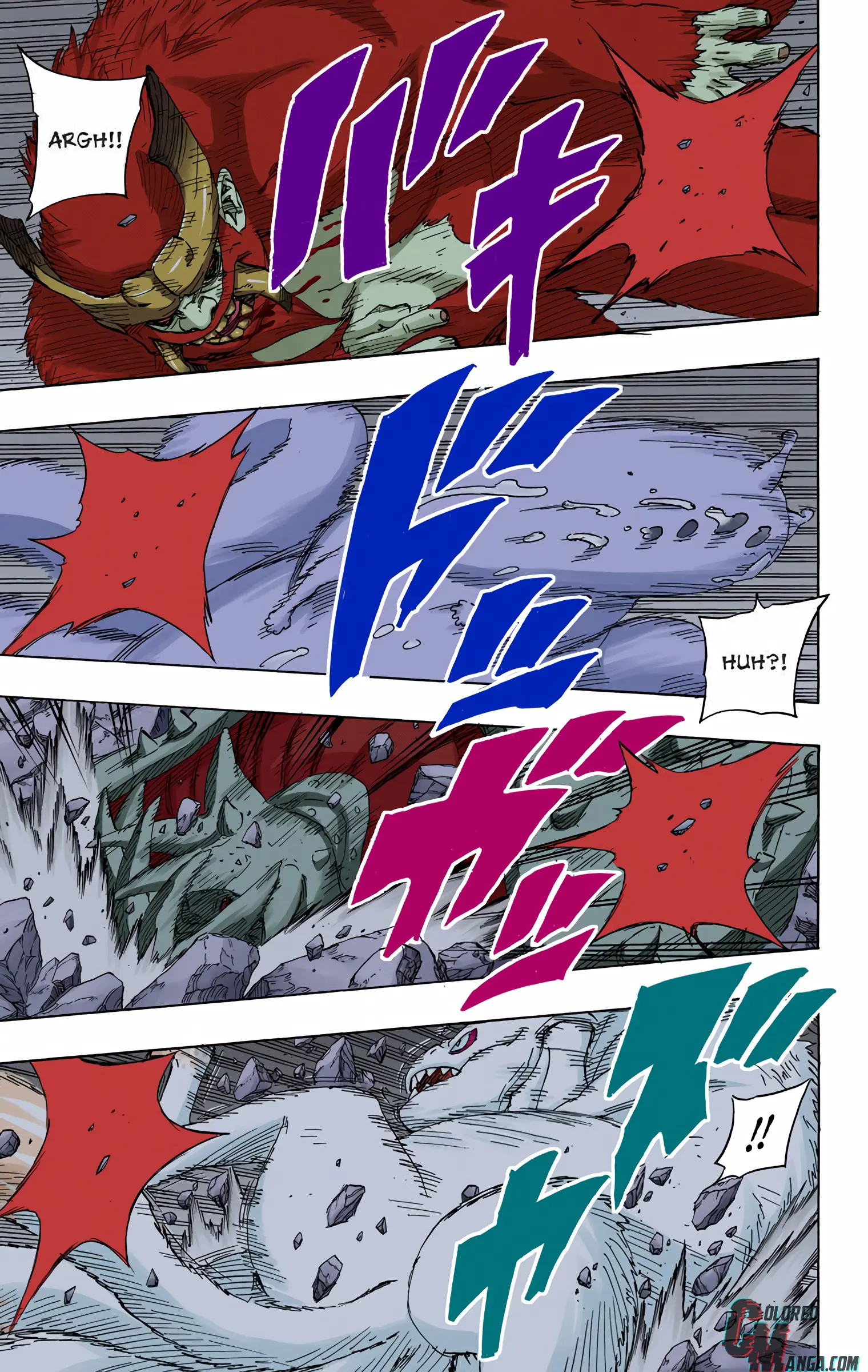 Naruto Colored Manga Online, chapter 659, page 13