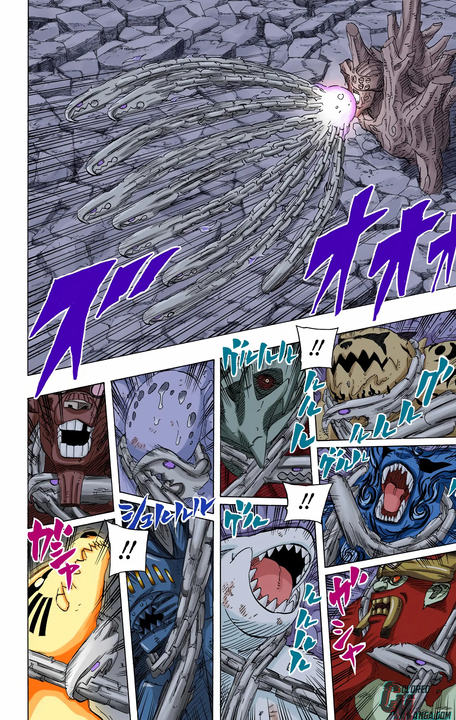 Naruto Colored Manga Online, chapter 659, page 16