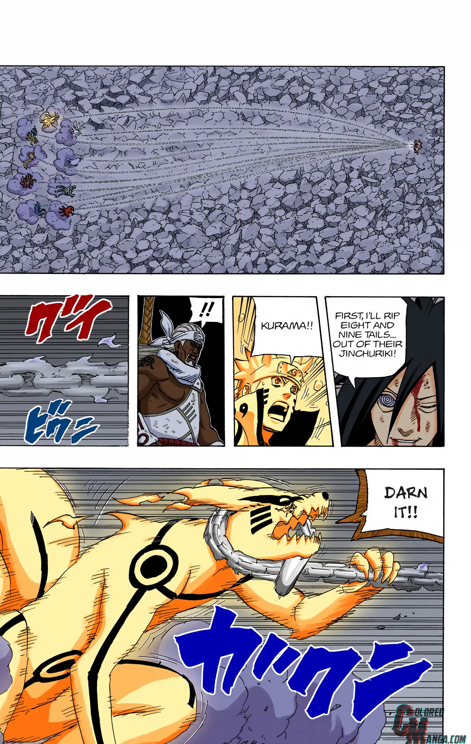 Naruto Colored Manga Online, chapter 659, page 17