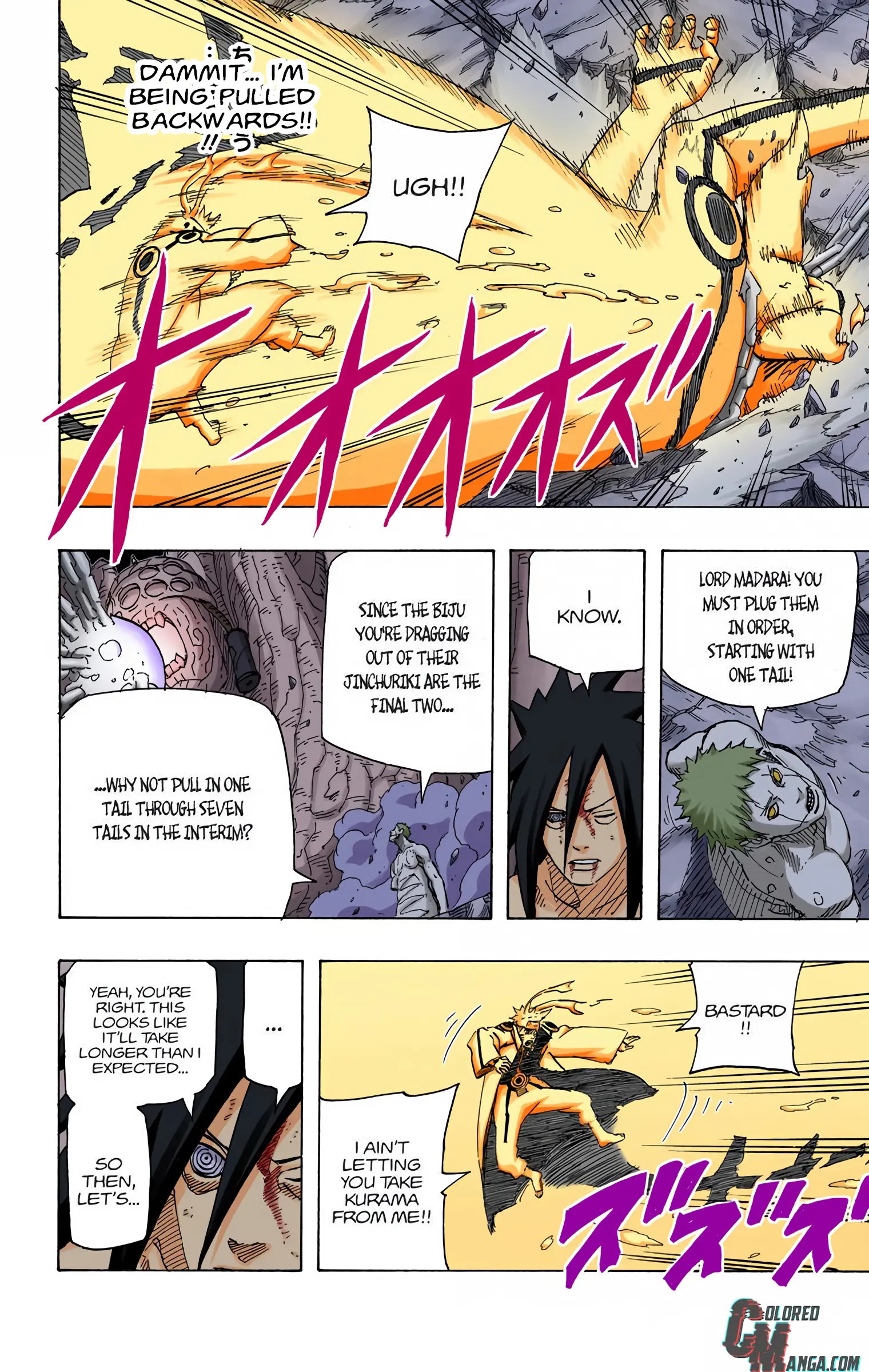 Naruto Colored Manga Online, chapter 660, page 2
