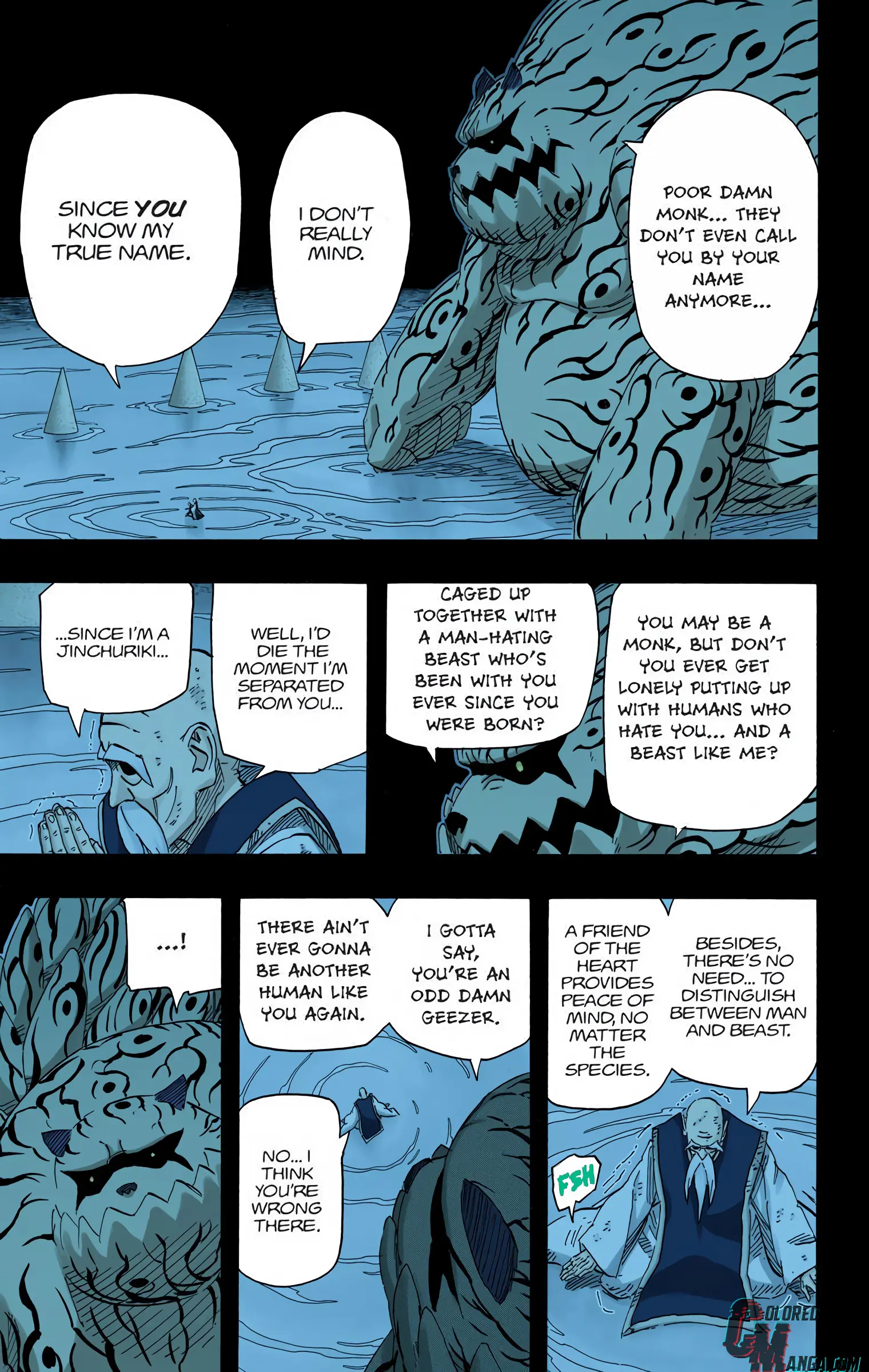 Naruto Colored Manga Online, chapter 660, page 7