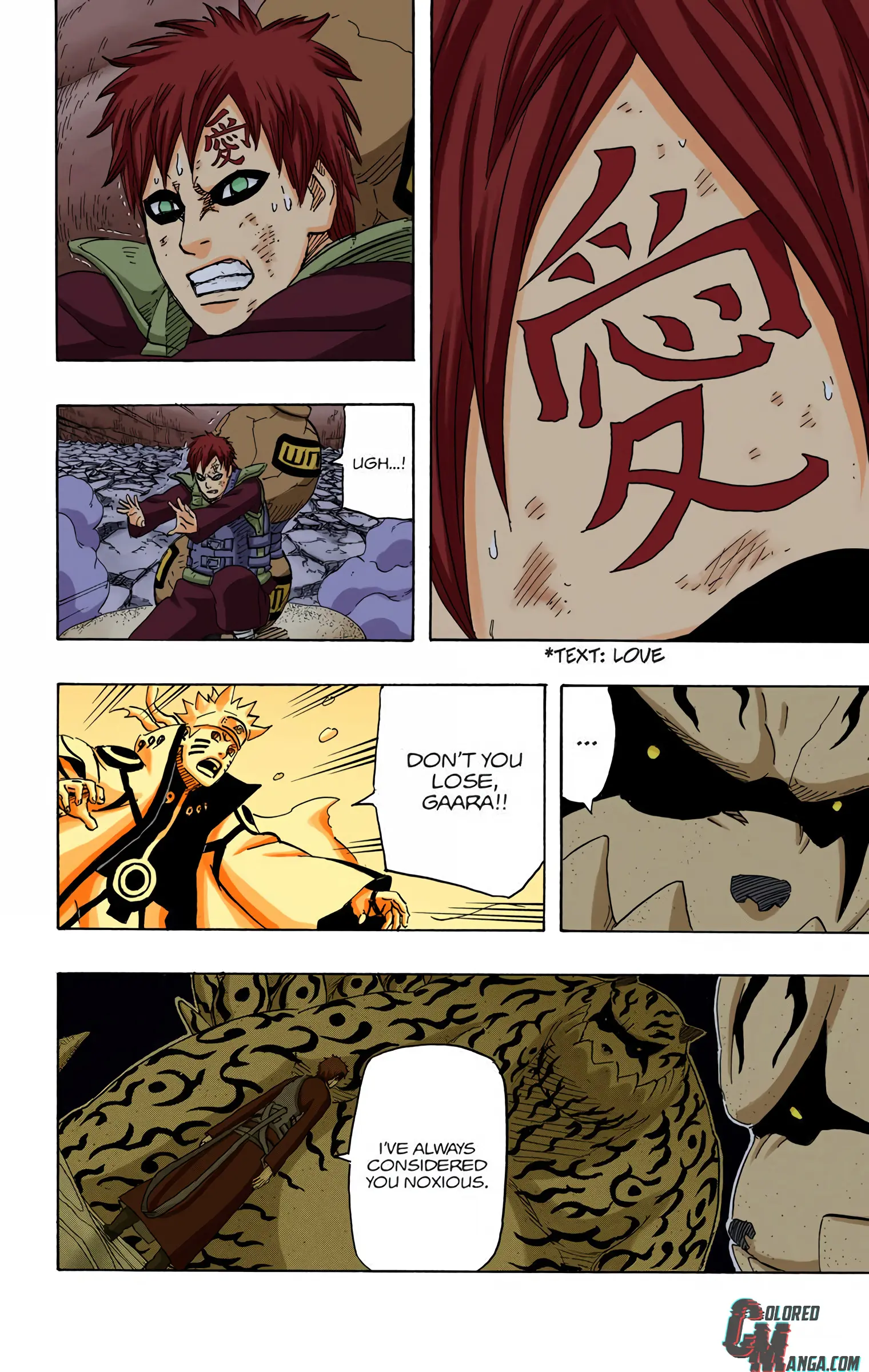 Naruto Colored Manga Online, chapter 660, page 10