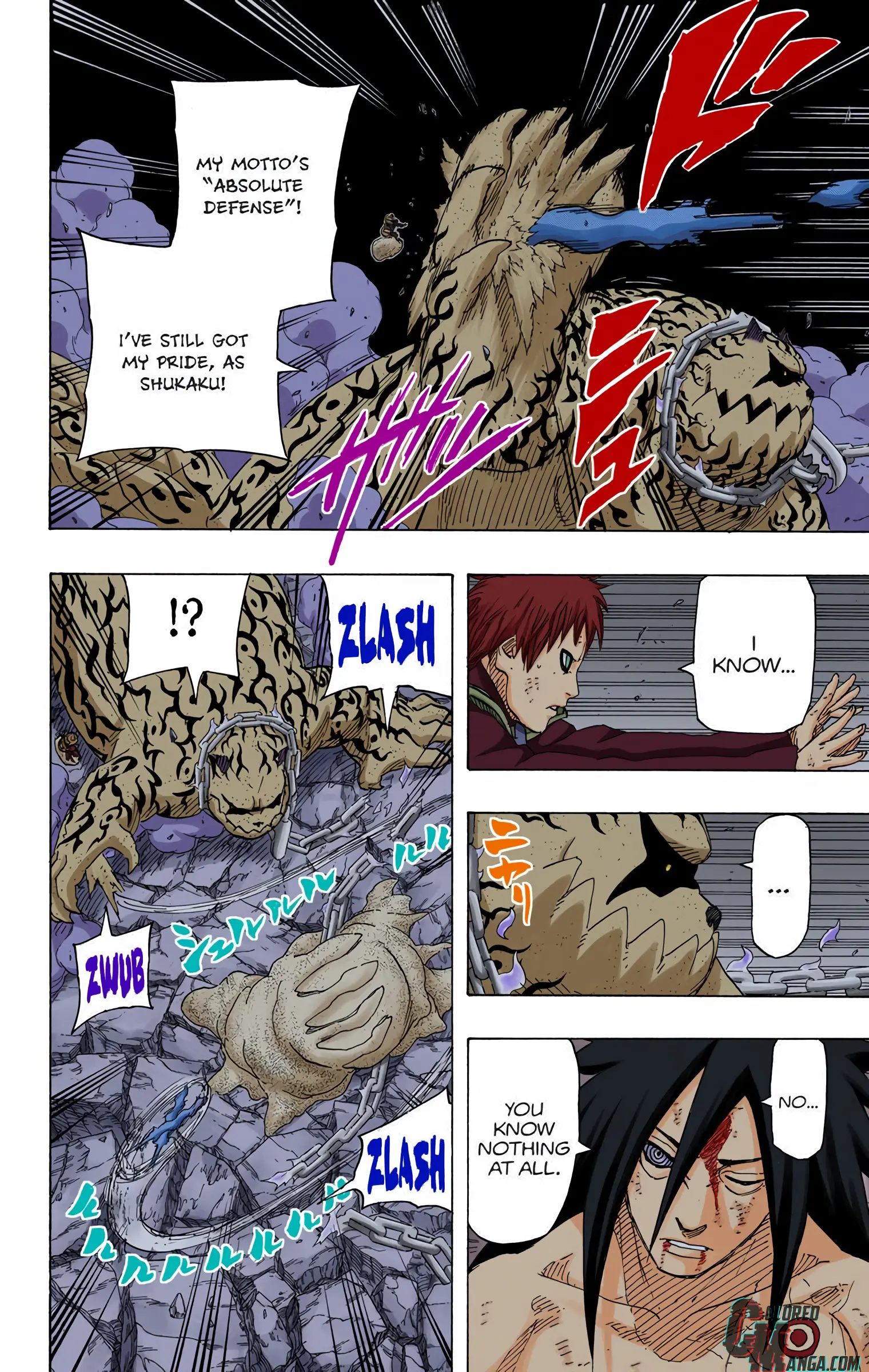 Naruto Colored Manga Online, chapter 660, page 12