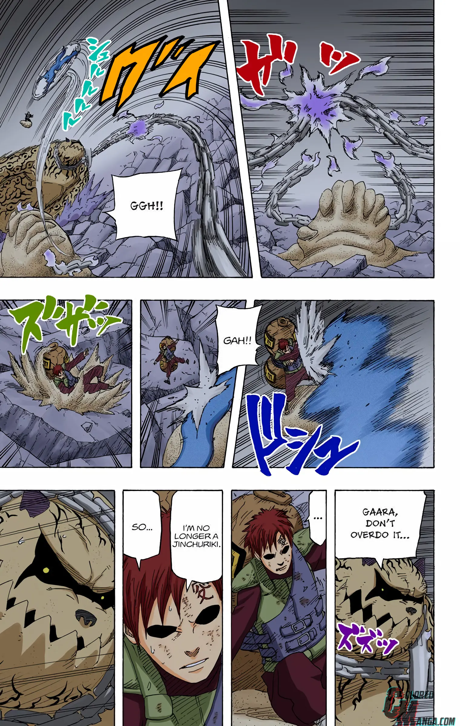 Naruto Colored Manga Online, chapter 660, page 13