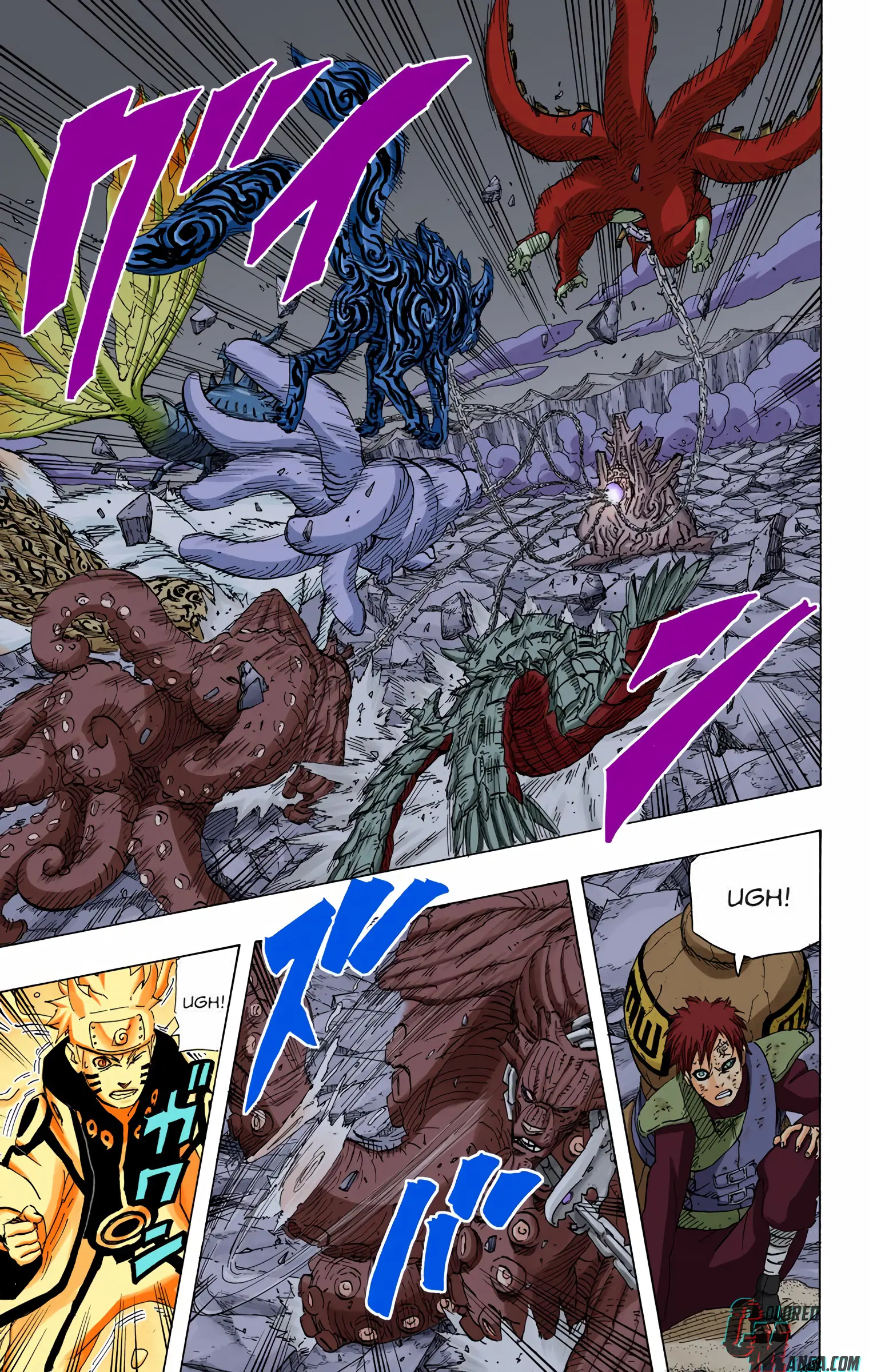 Naruto Colored Manga Online, chapter 660, page 15