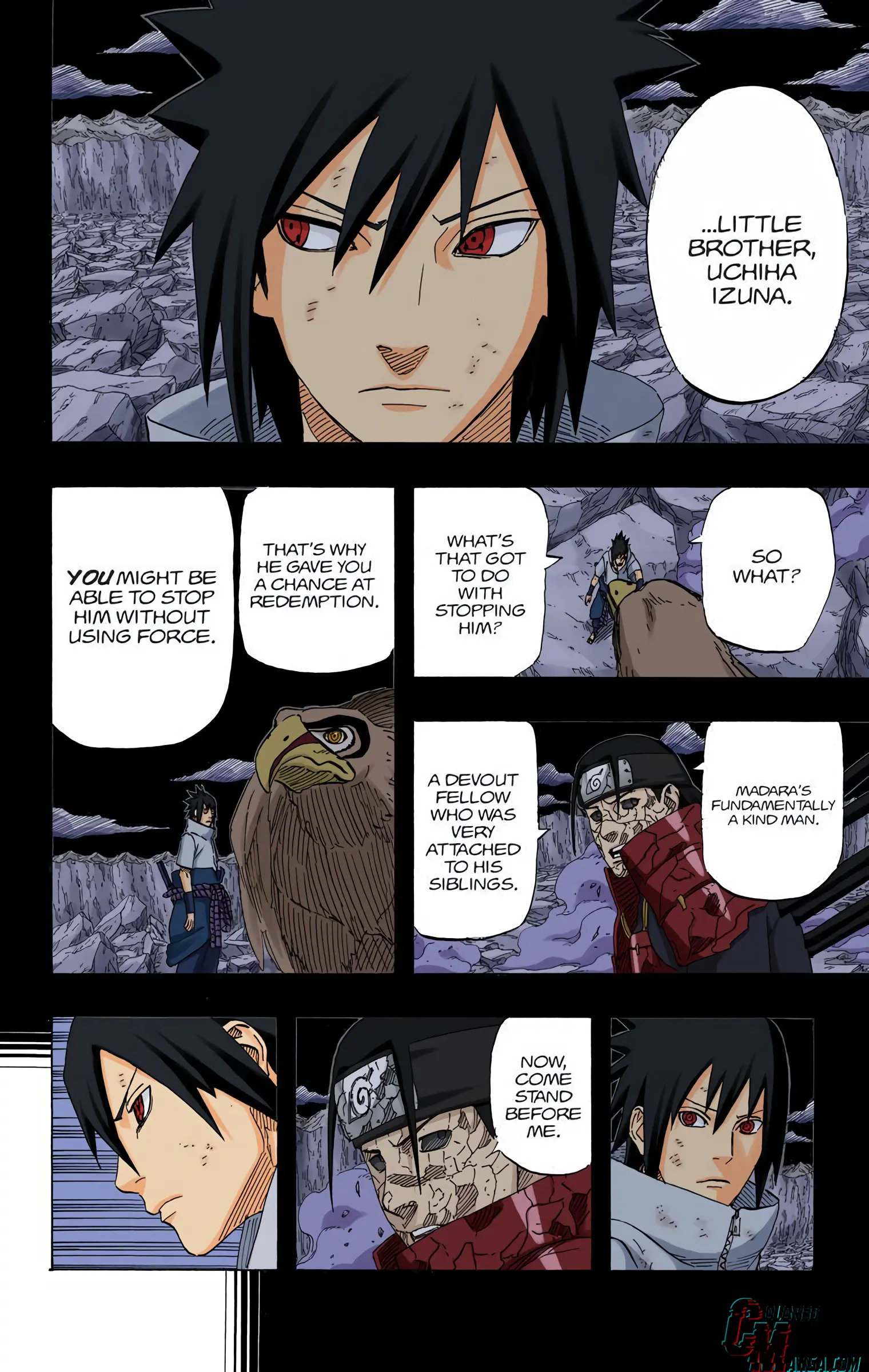 Naruto Colored Manga Online, chapter 661, page 12