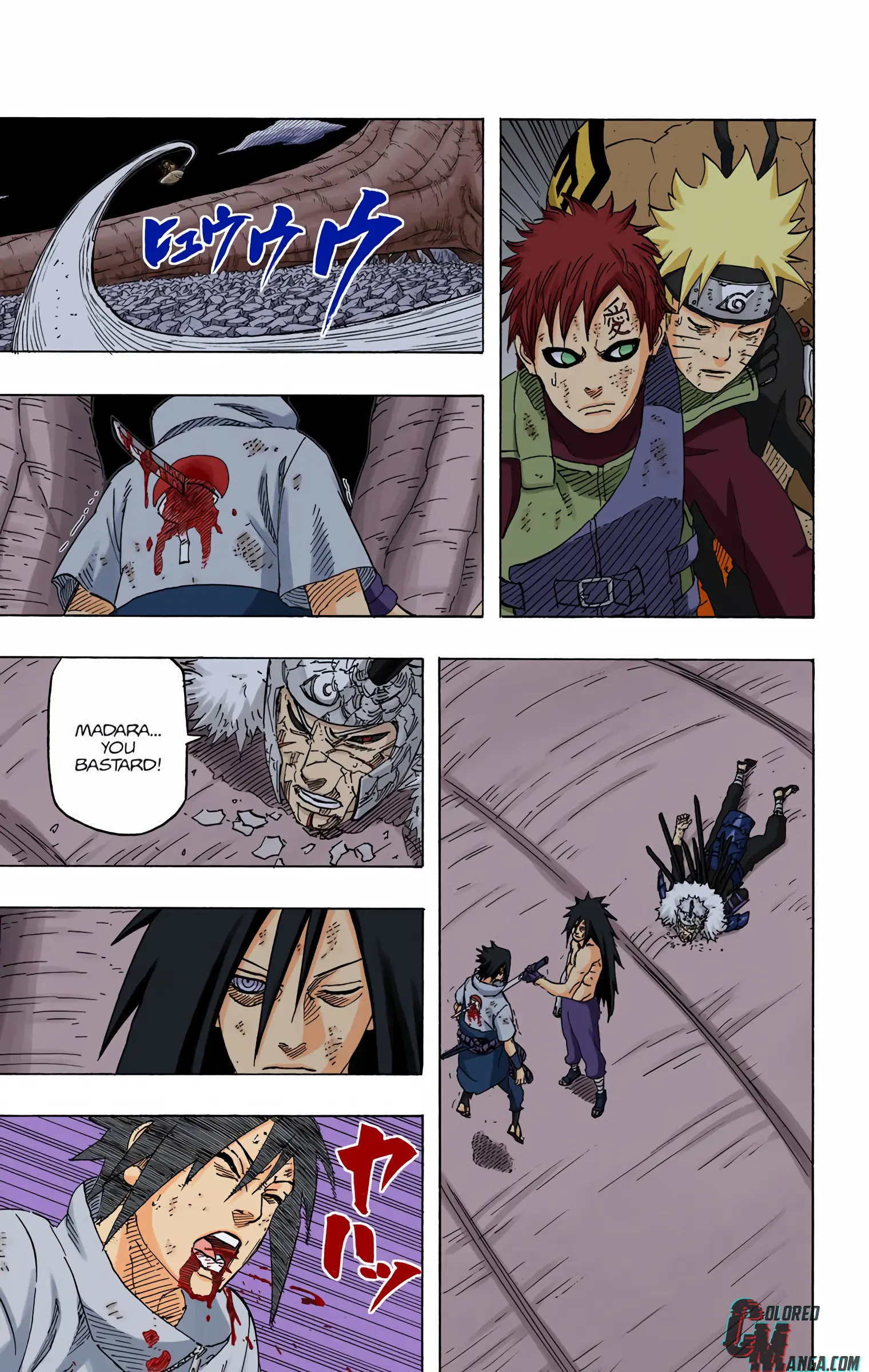 Naruto Colored Manga Online, chapter 662, page 4