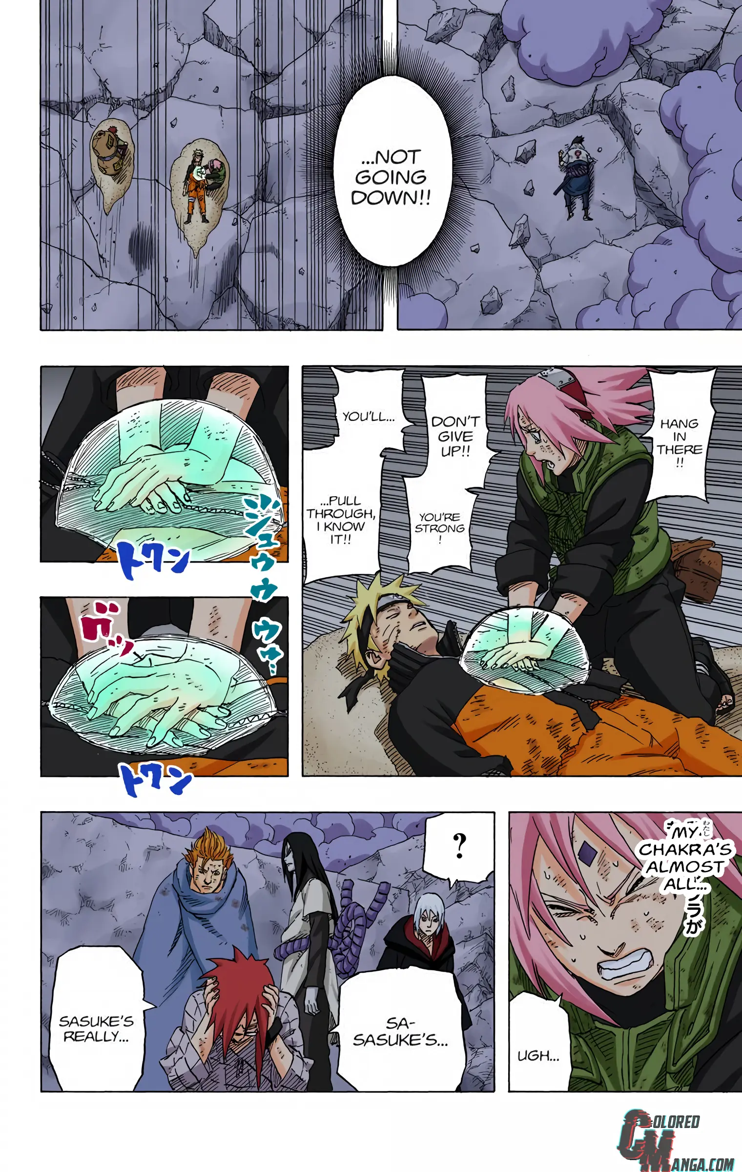 Naruto Colored Manga Online, chapter 662, page 18