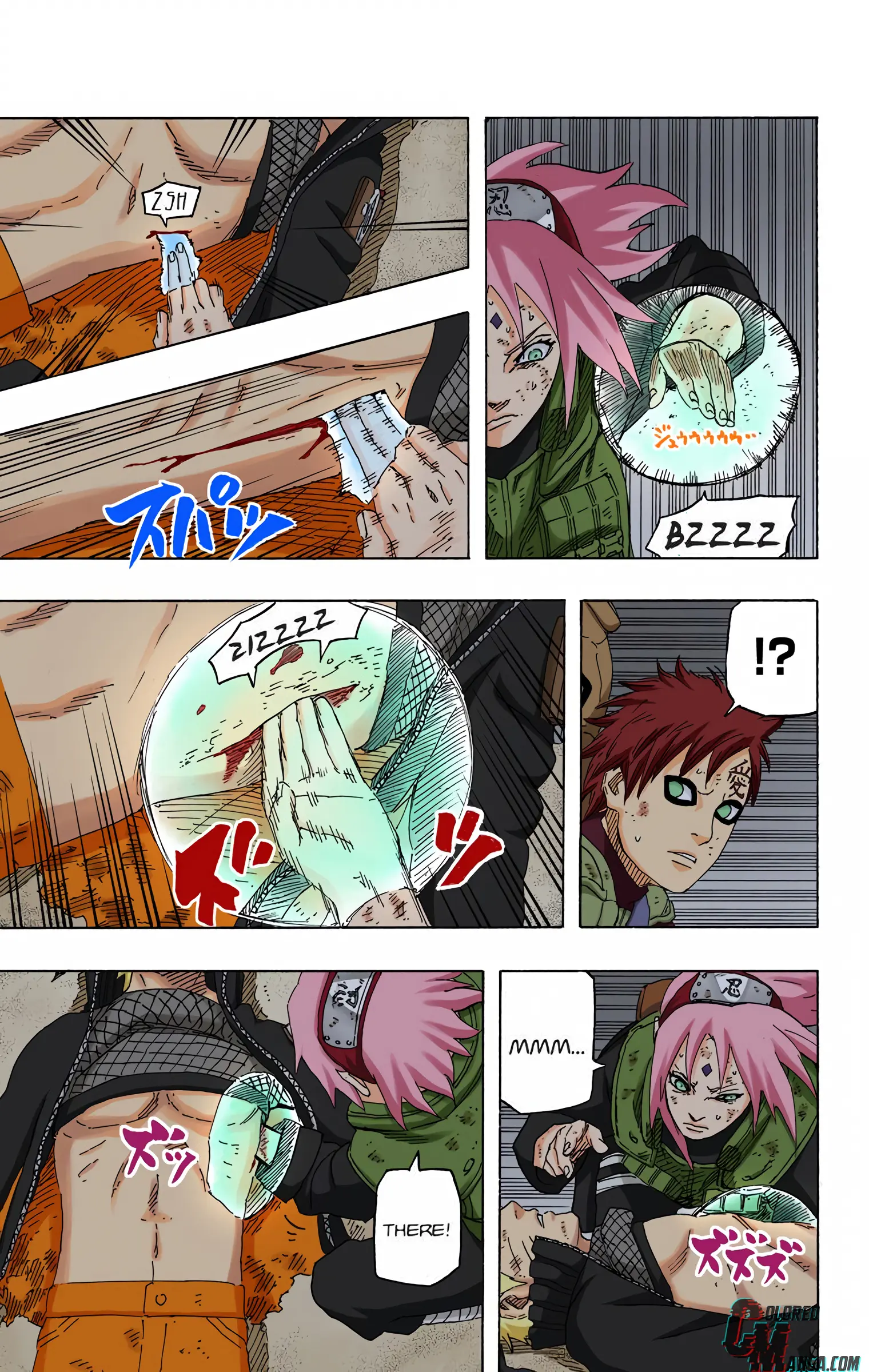 Naruto Colored Manga Online, chapter 663, page 5