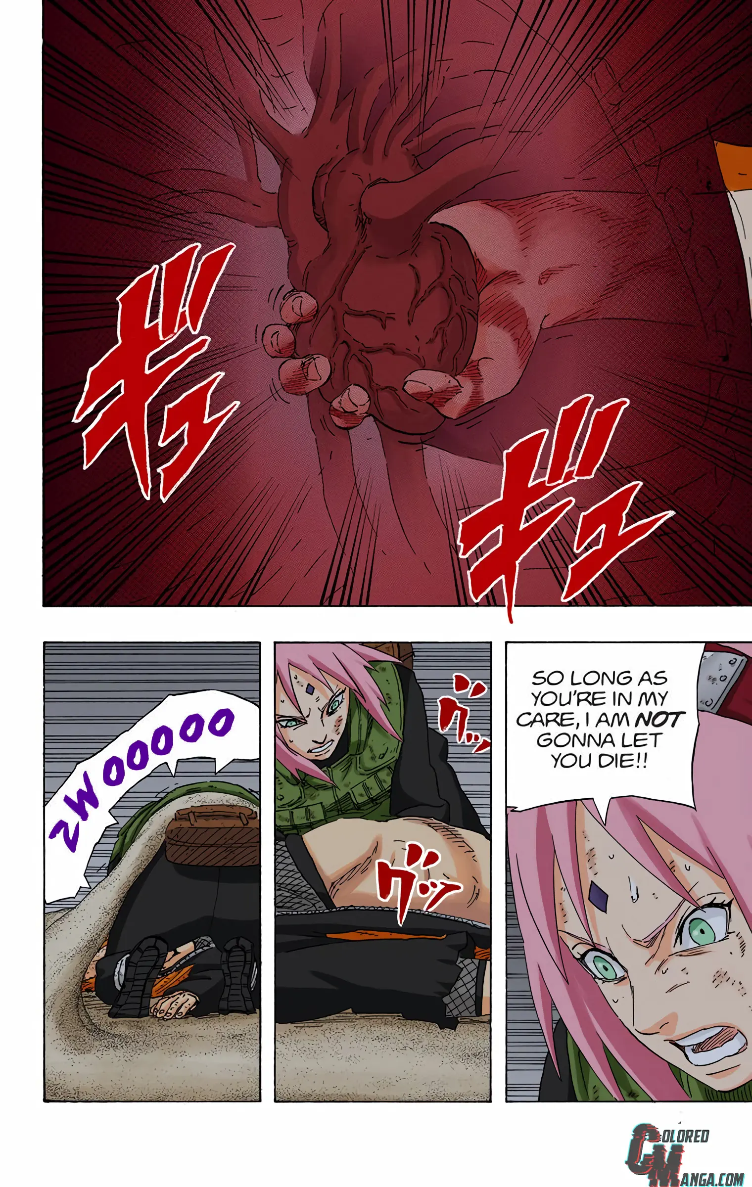 Naruto Colored Manga Online, chapter 663, page 6