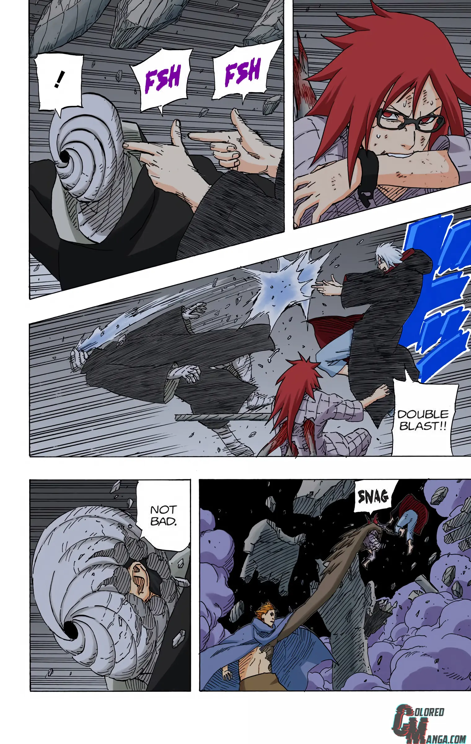 Naruto Colored Manga Online, chapter 663, page 9