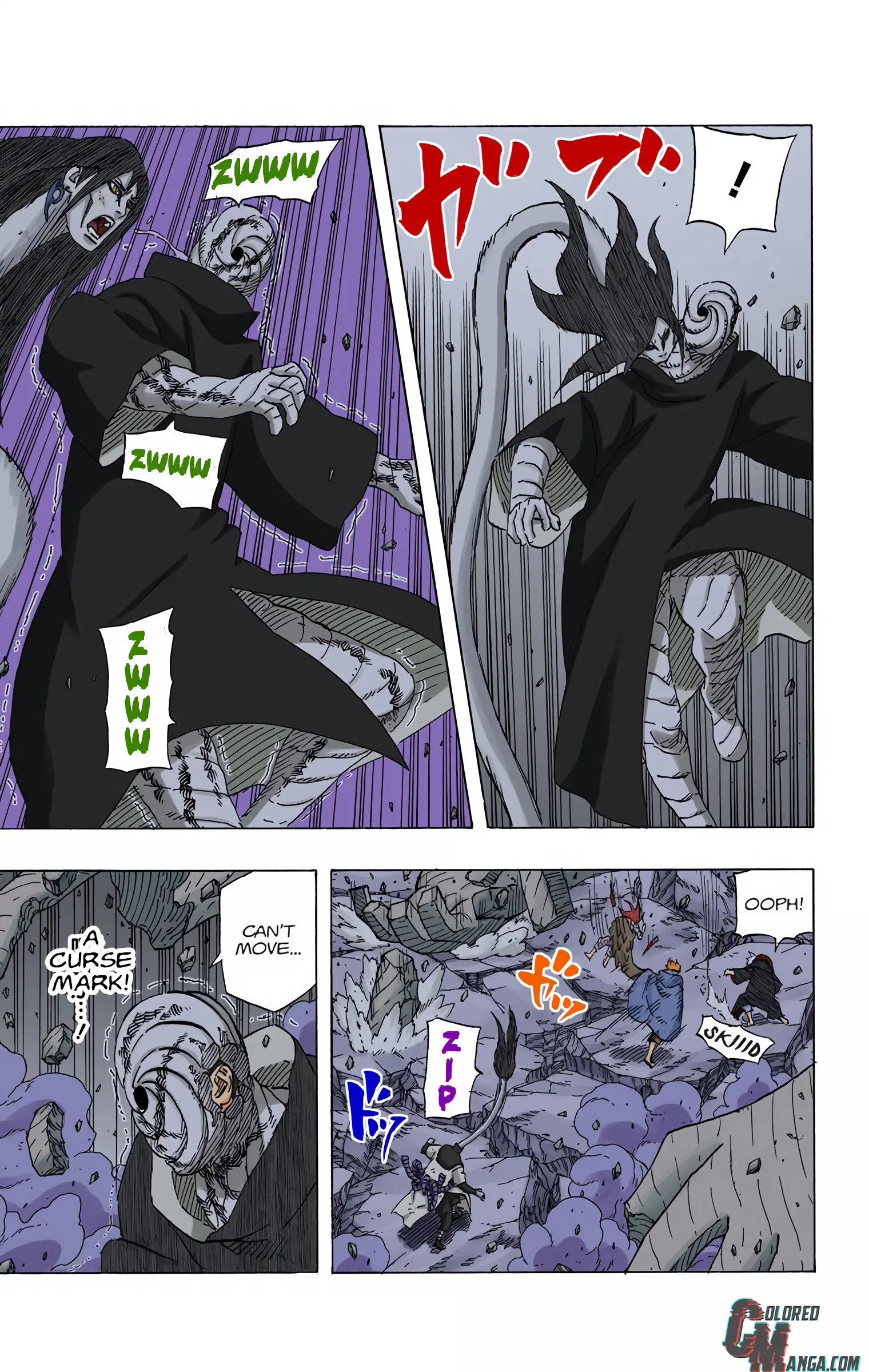 Naruto Colored Manga Online, chapter 663, page 10
