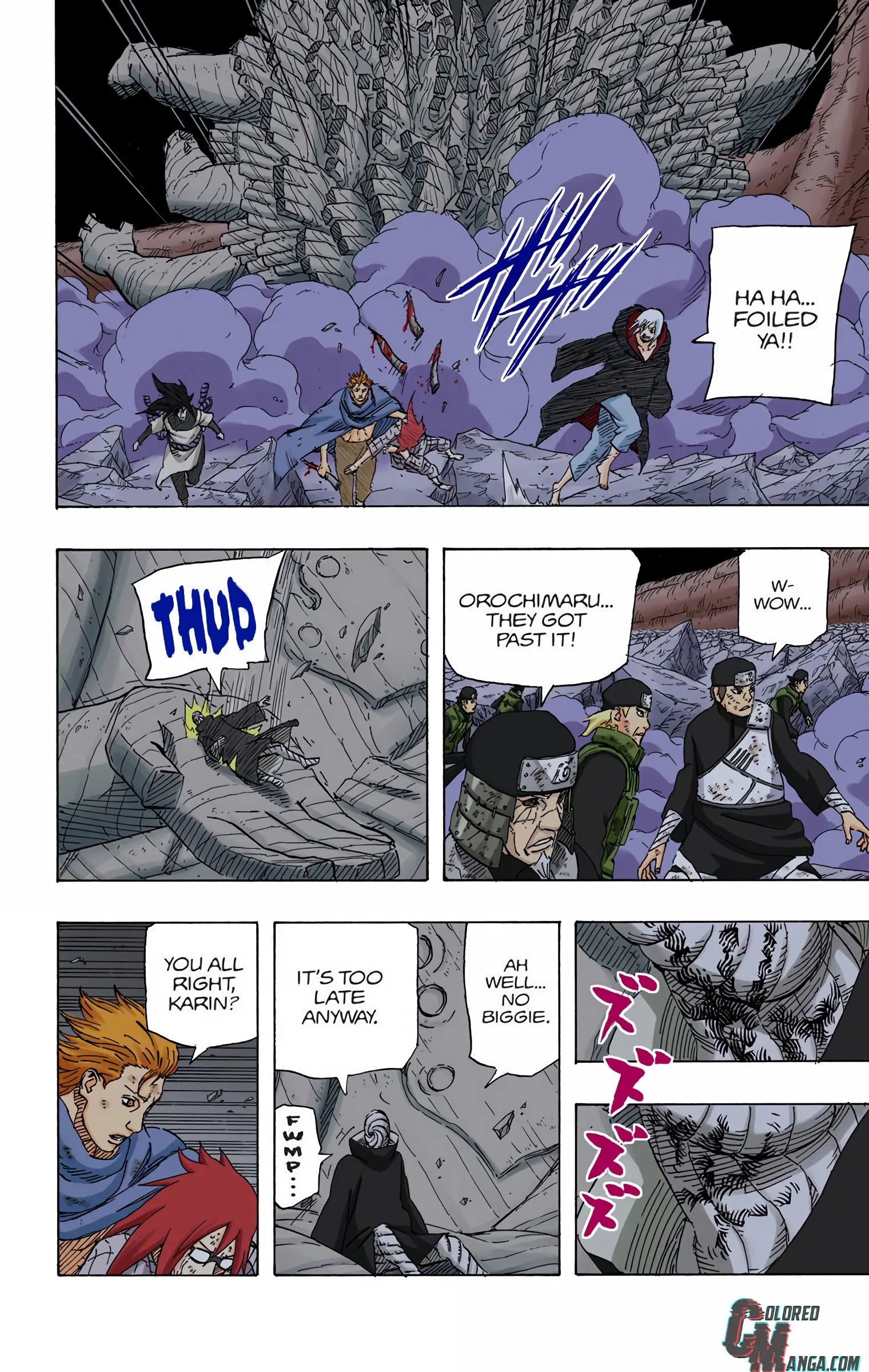 Naruto Colored Manga Online, chapter 663, page 11