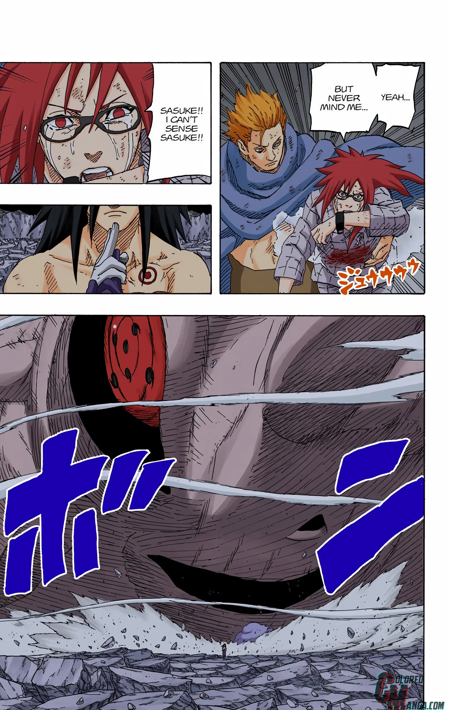 Naruto Colored Manga Online, chapter 663, page 12