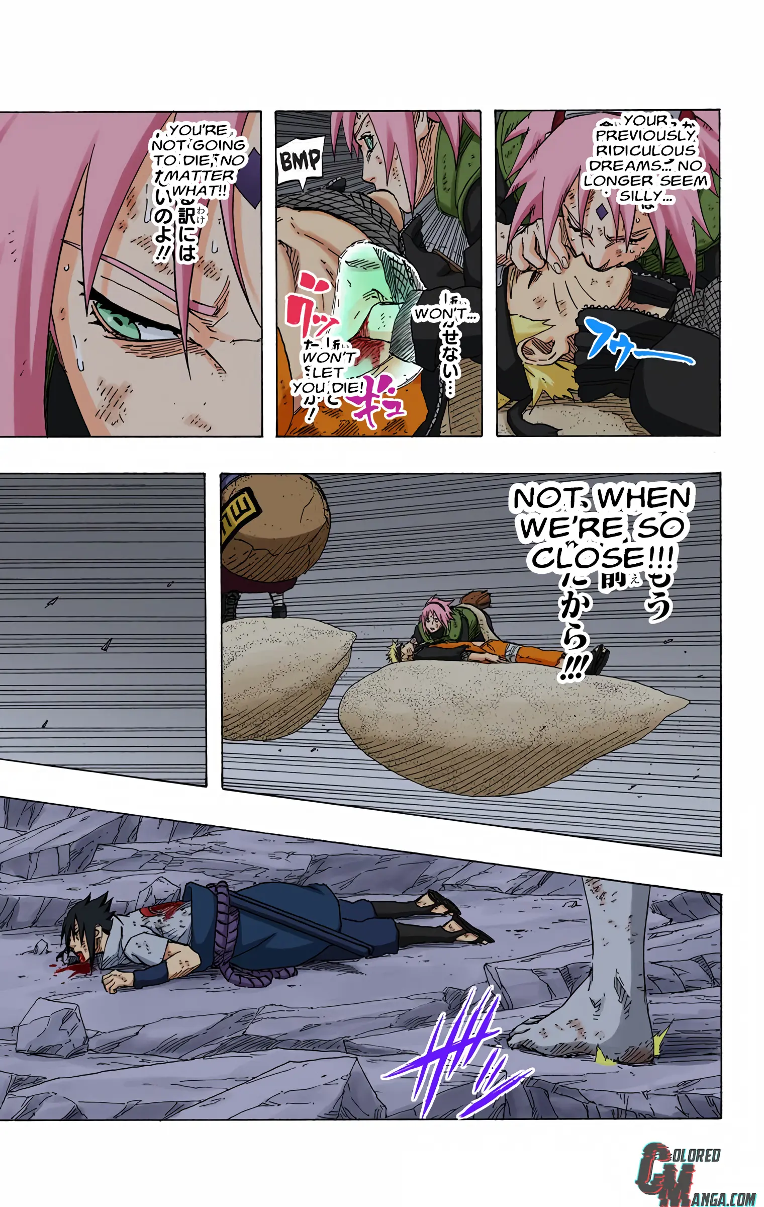 Naruto Colored Manga Online, chapter 663, page 15