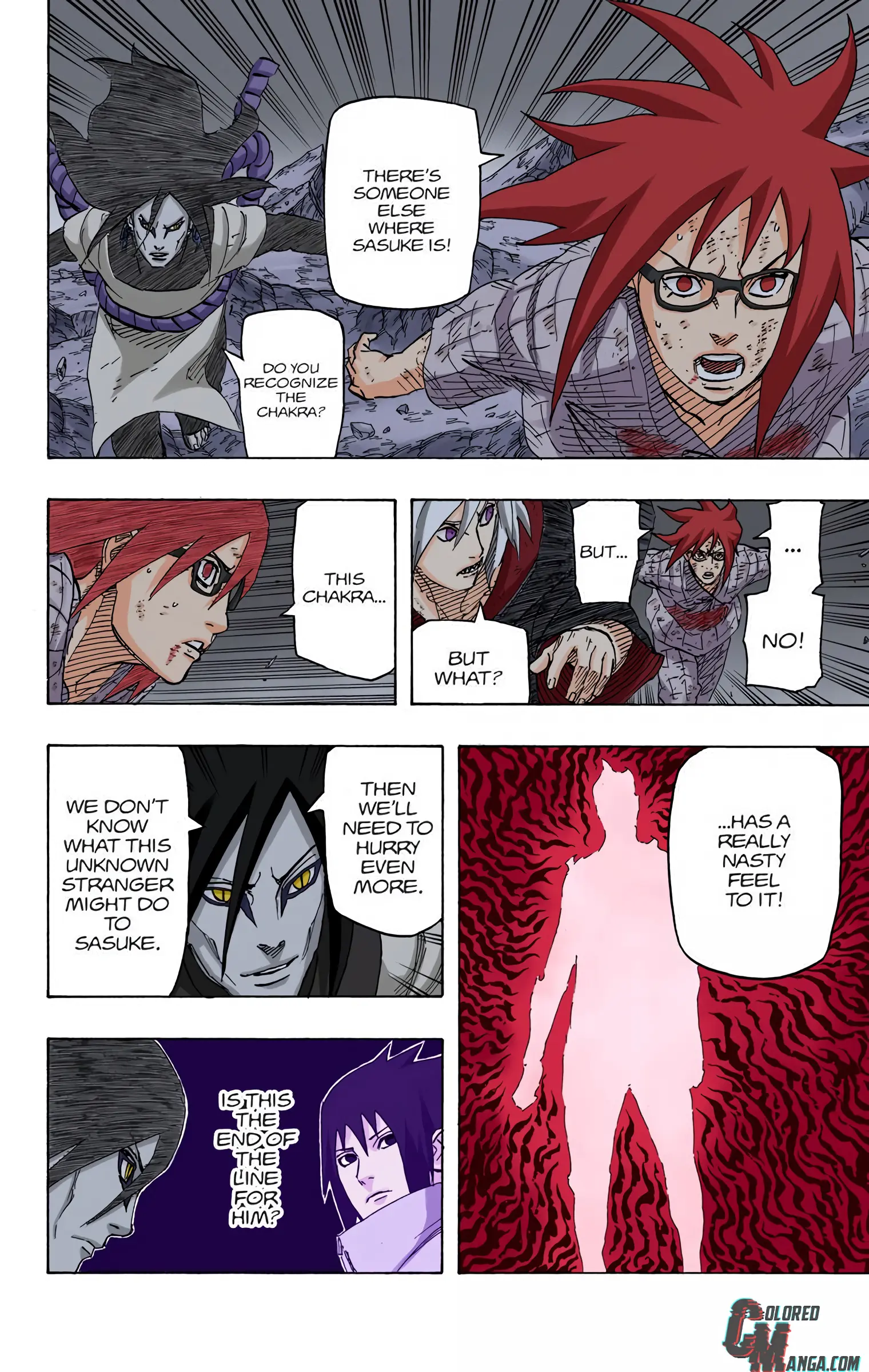 Naruto Colored Manga Online, chapter 664, page 2