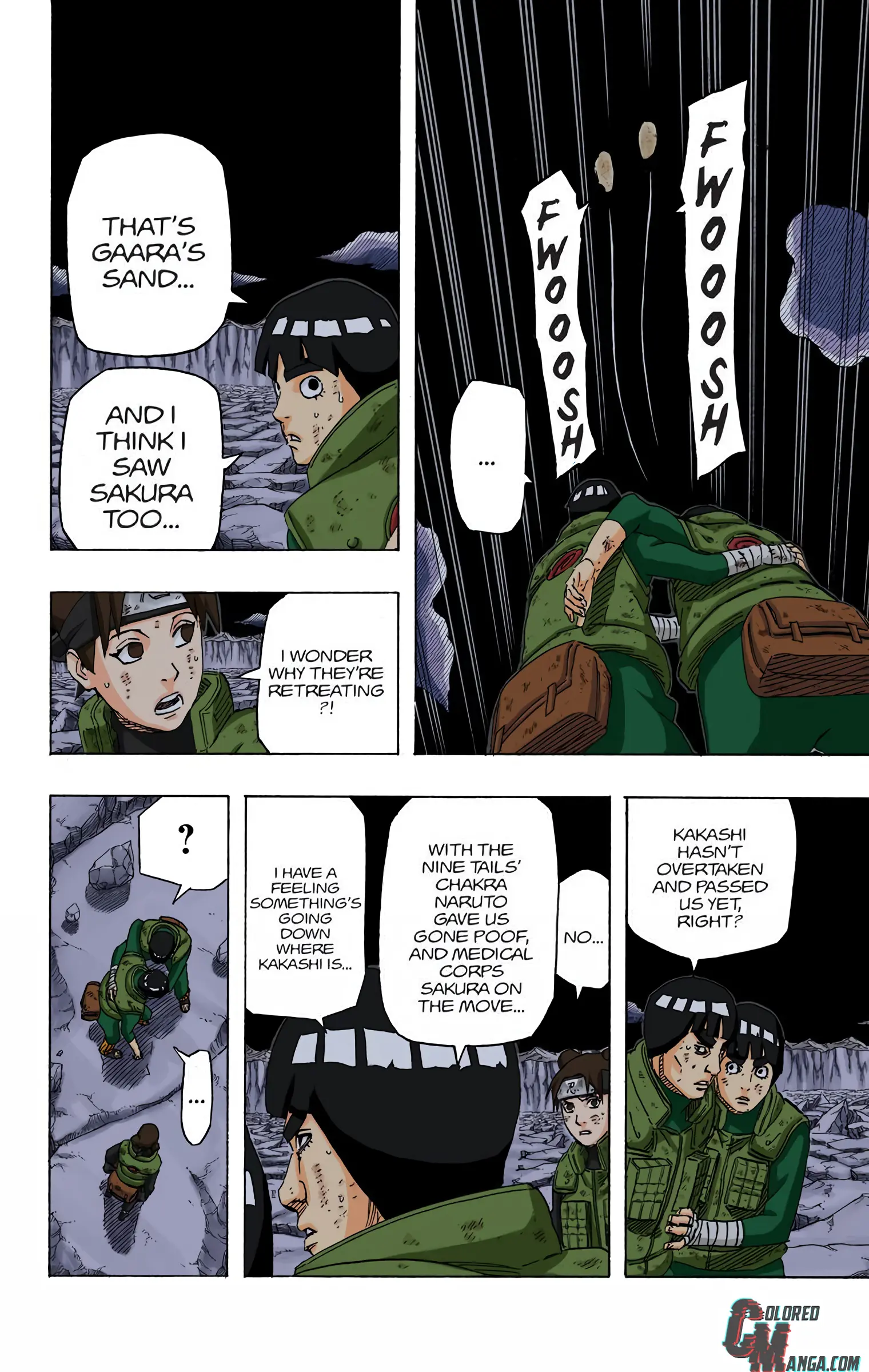 Naruto Colored Manga Online, chapter 664, page 4