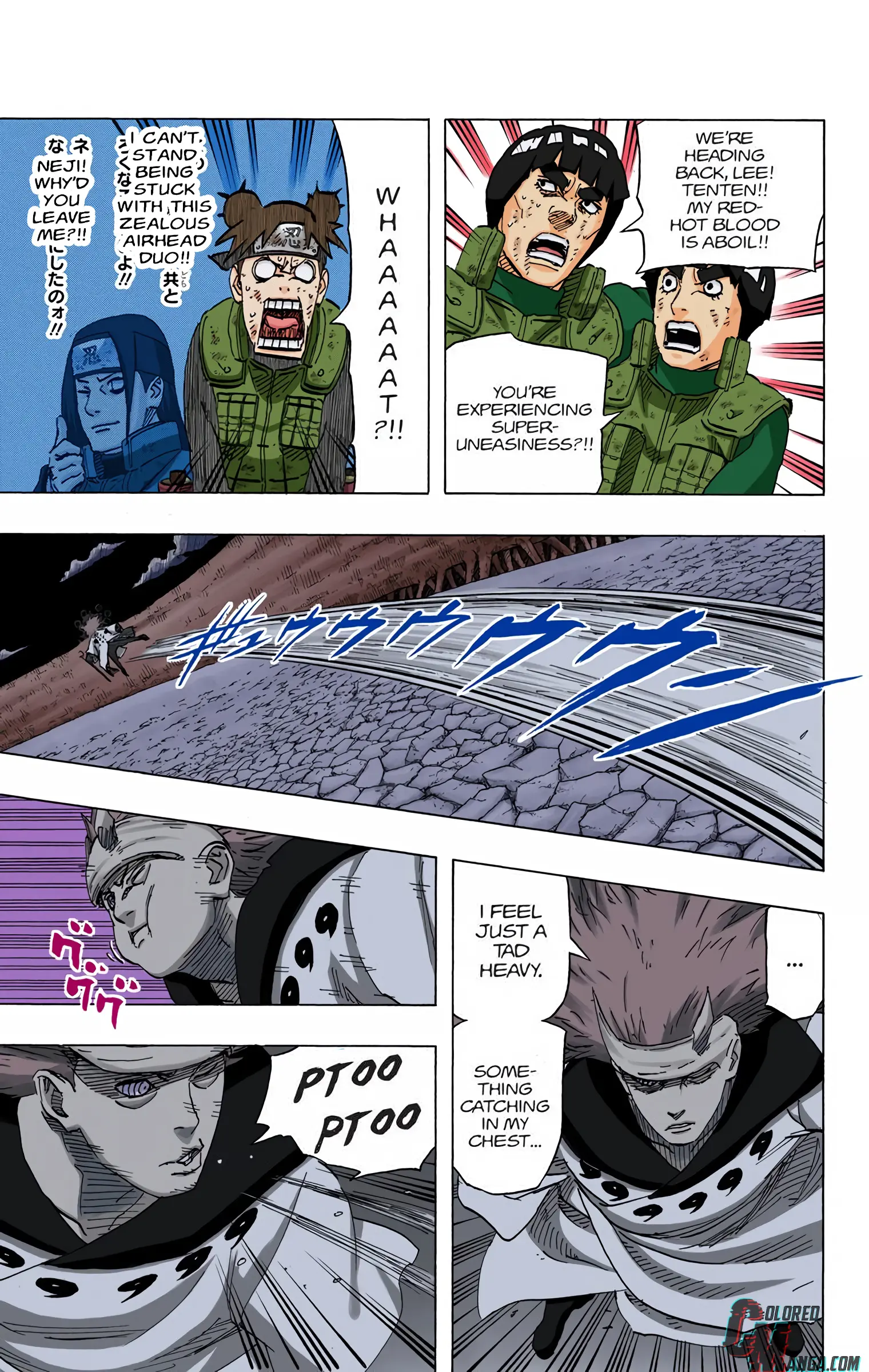 Naruto Colored Manga Online, chapter 664, page 5