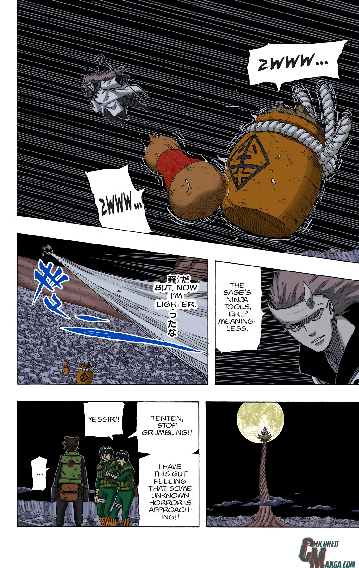 Naruto Colored Manga Online, chapter 664, page 6