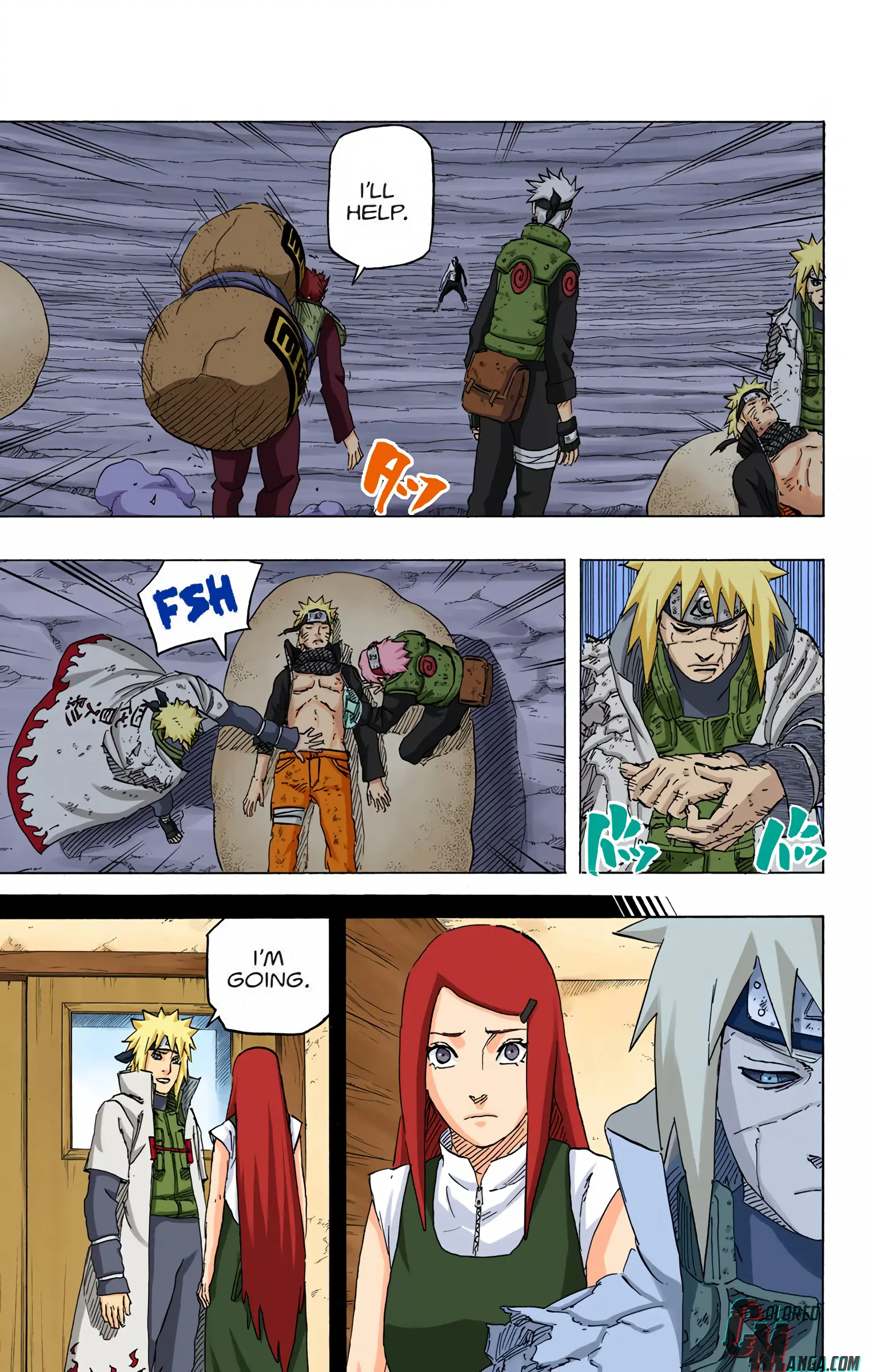 Naruto Colored Manga Online, chapter 664, page 11