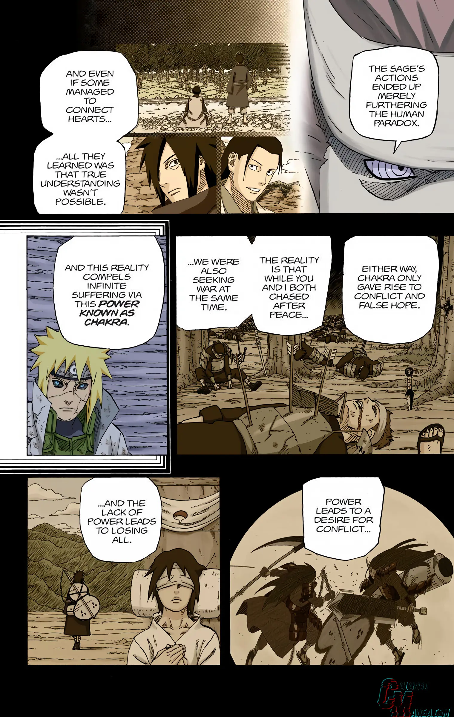 Naruto Colored Manga Online, chapter 665, page 8