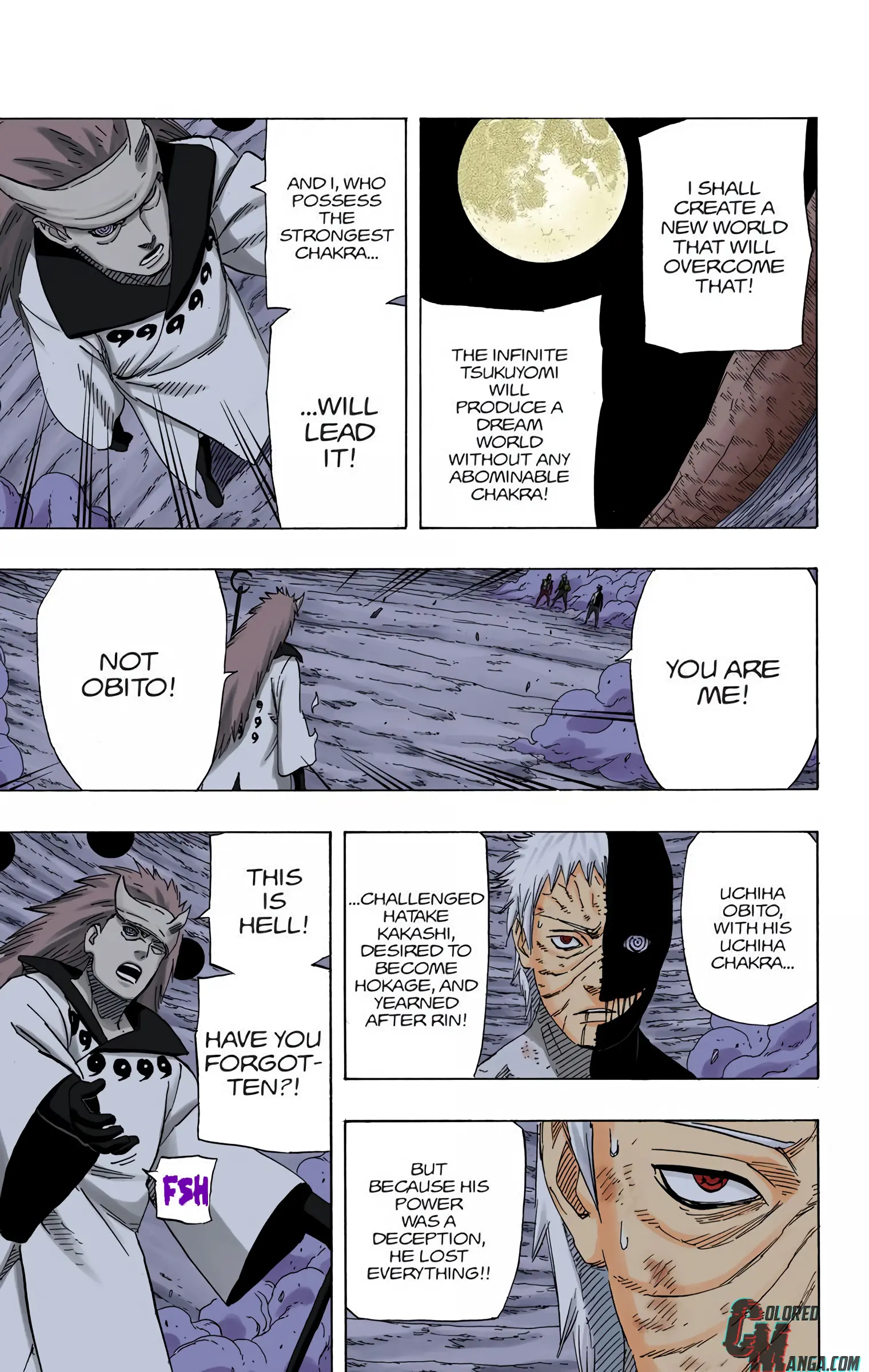Naruto Colored Manga Online, chapter 665, page 9