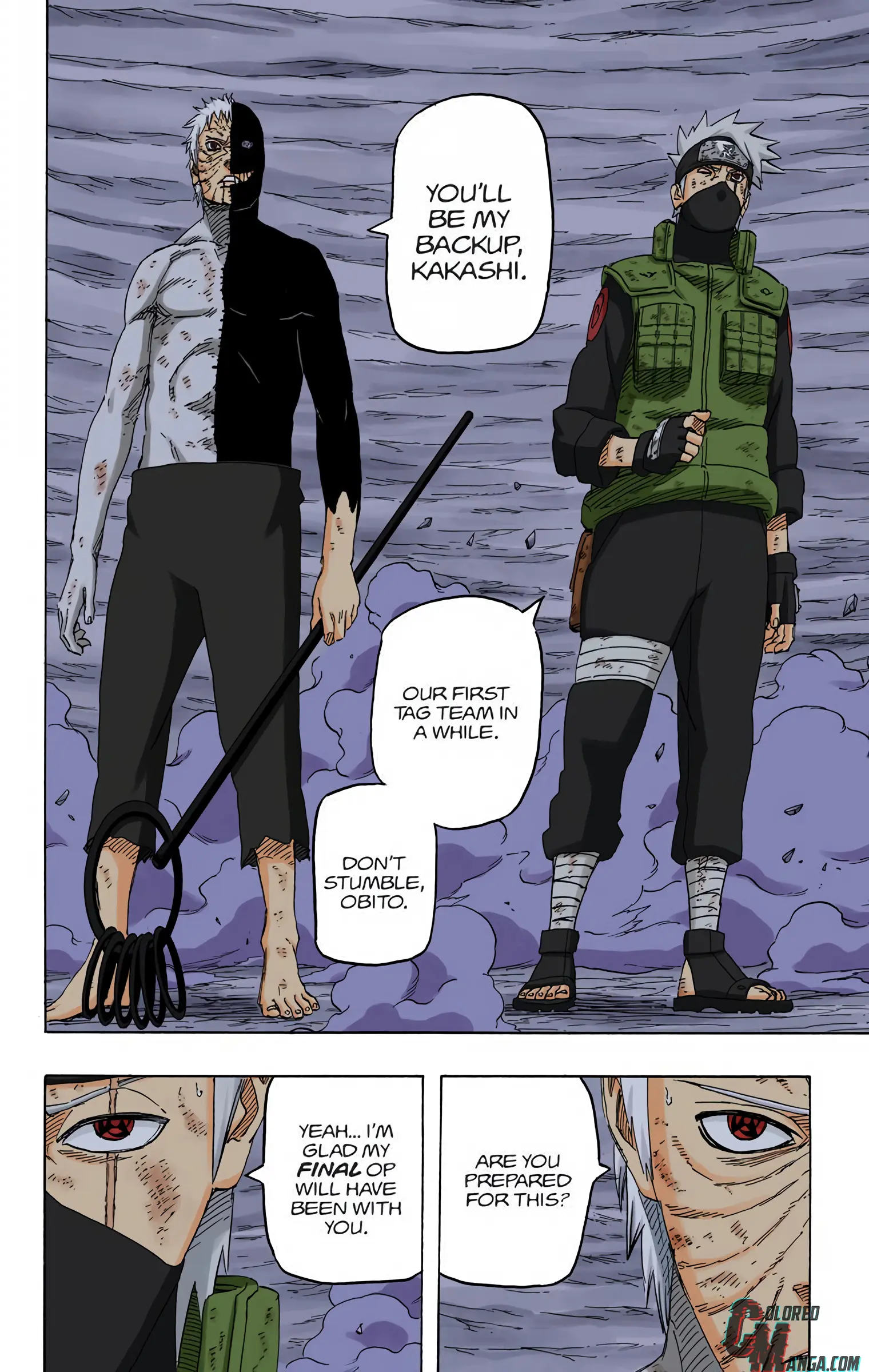 Naruto Colored Manga Online, chapter 666, page 8