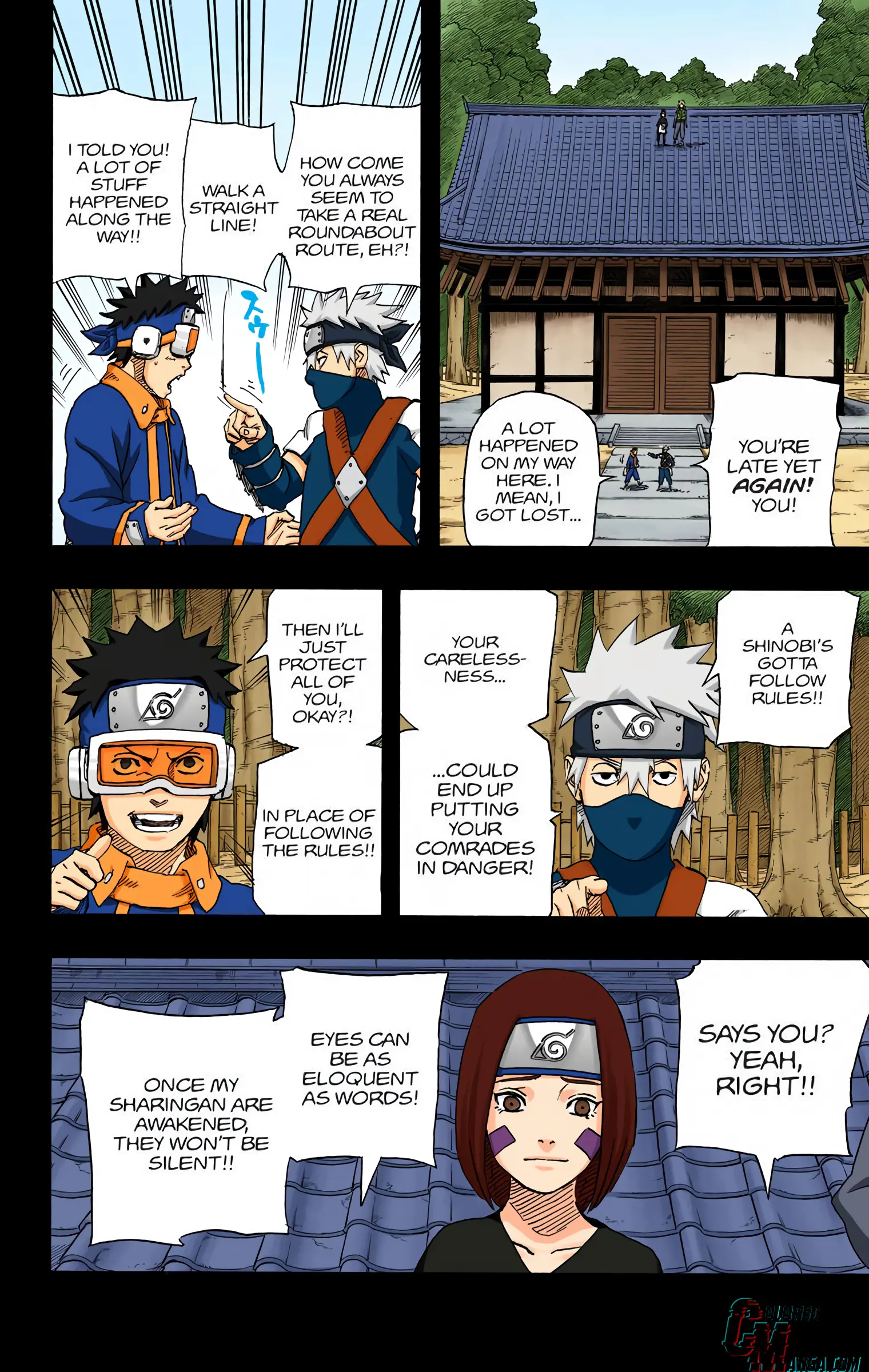 Naruto Colored Manga Online, chapter 666, page 10