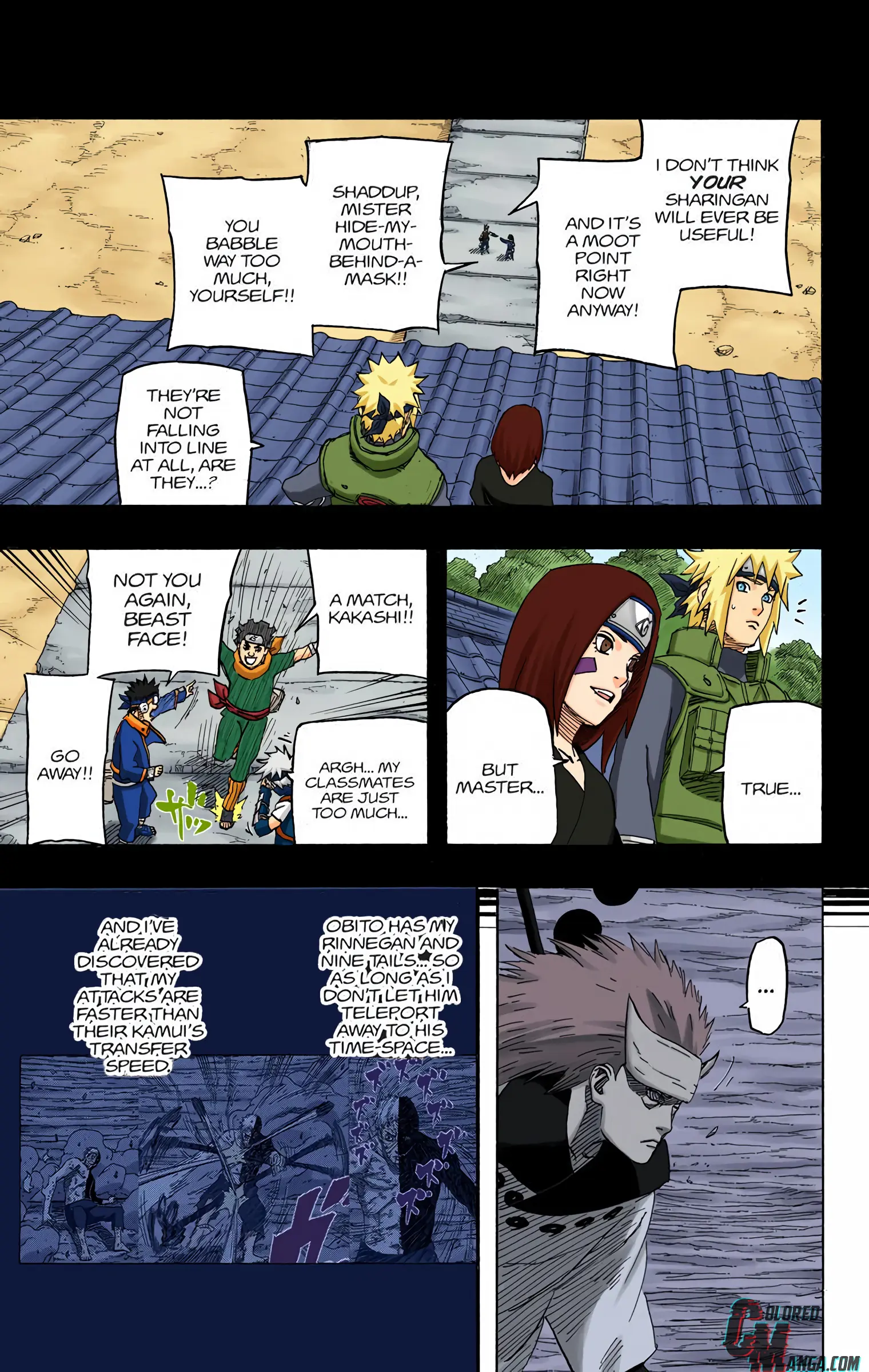 Naruto Colored Manga Online, chapter 666, page 11