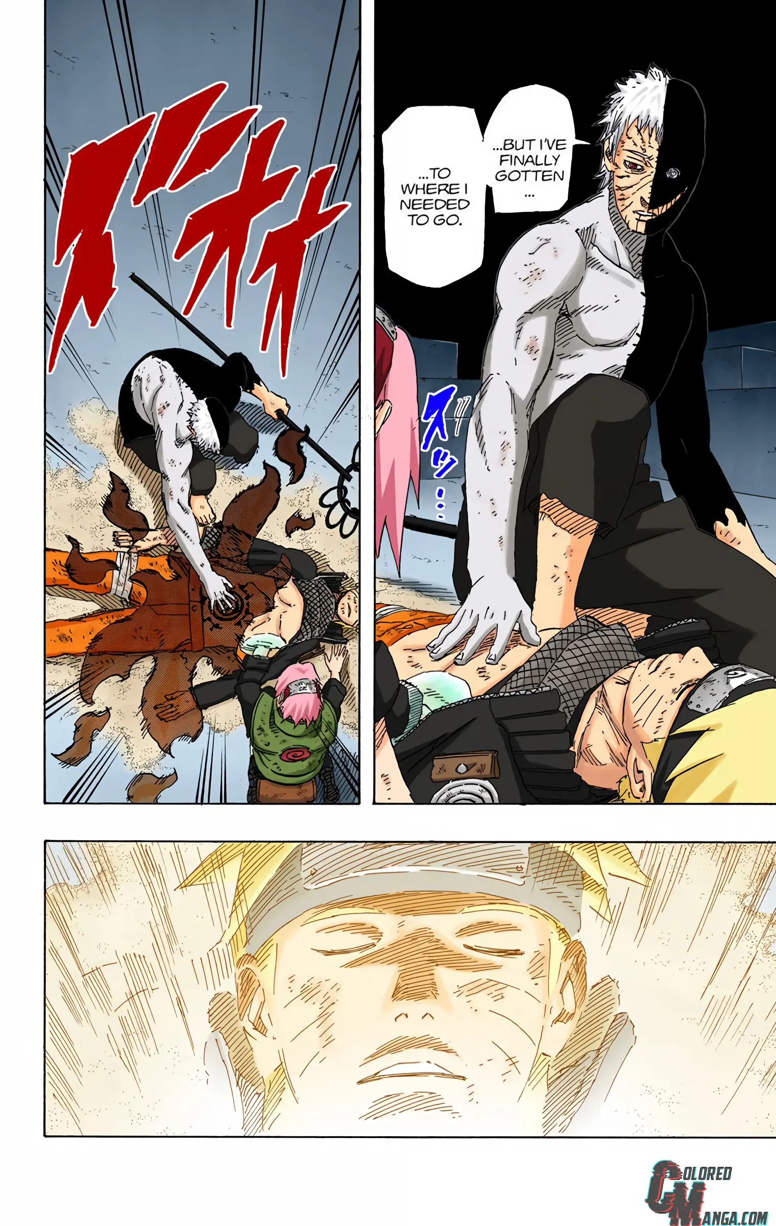 Naruto Colored Manga Online, chapter 666, page 16