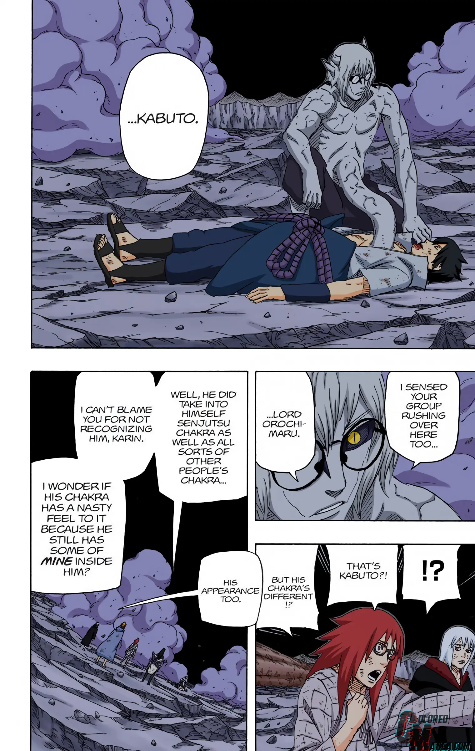 Naruto Colored Manga Online, chapter 667, page 2