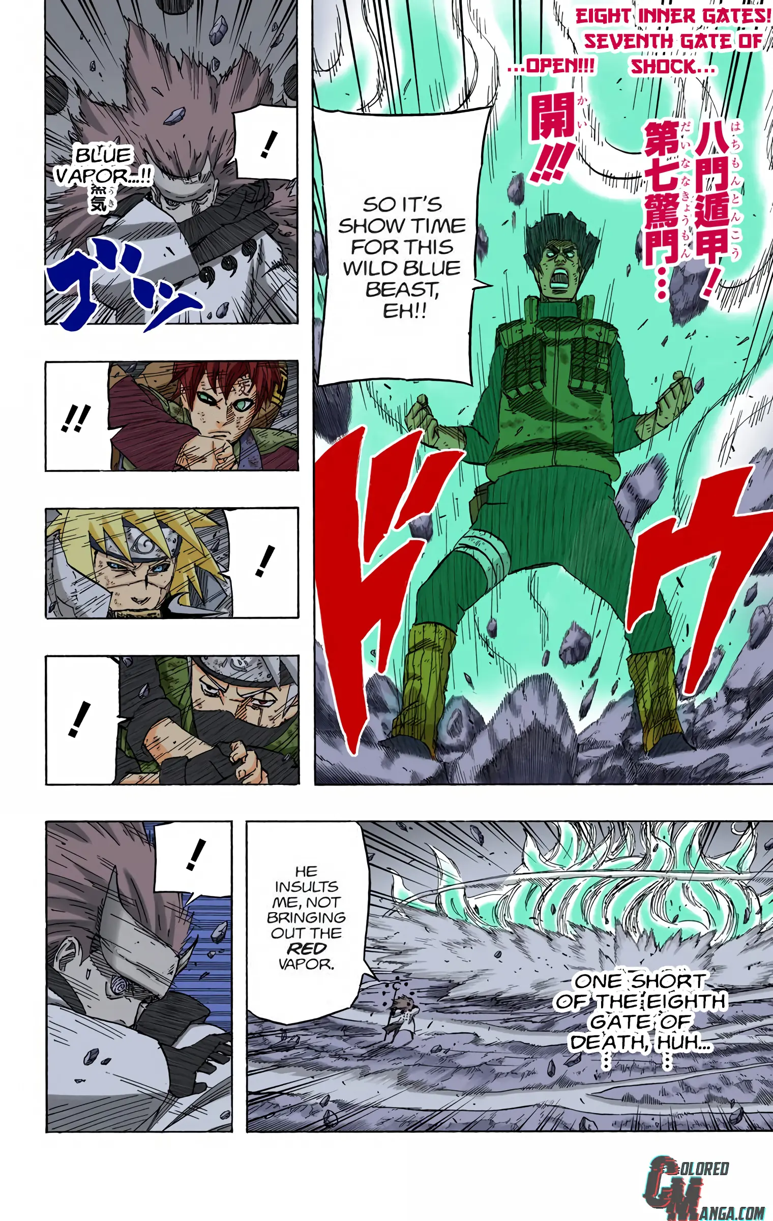 Naruto Colored Manga Online, chapter 667, page 10