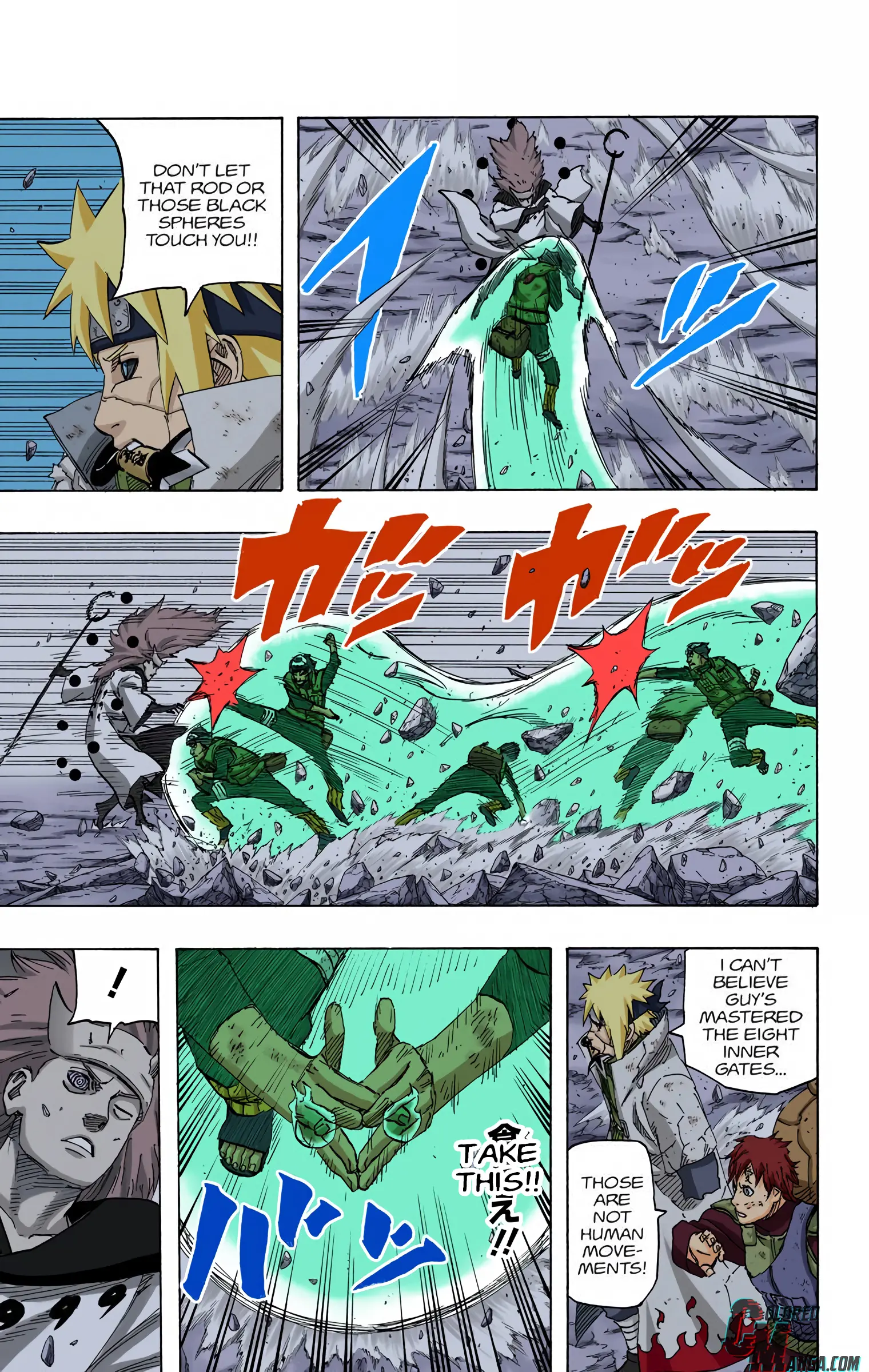 Naruto Colored Manga Online, chapter 667, page 11