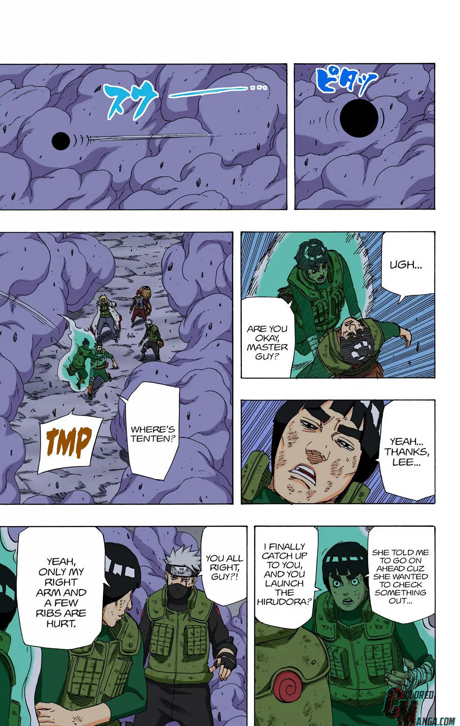 Naruto Colored Manga Online, chapter 667, page 15
