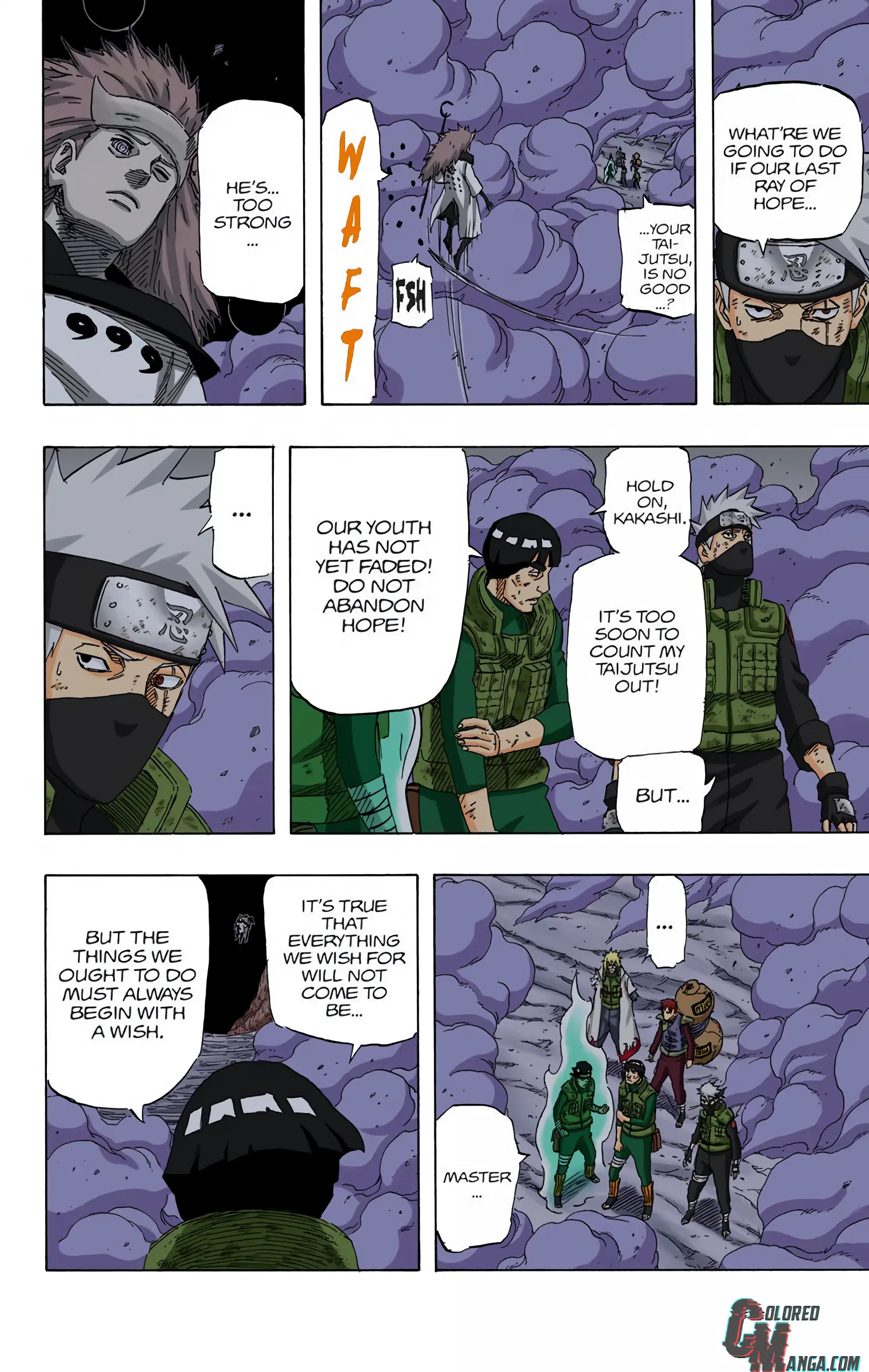 Naruto Colored Manga Online, chapter 667, page 16