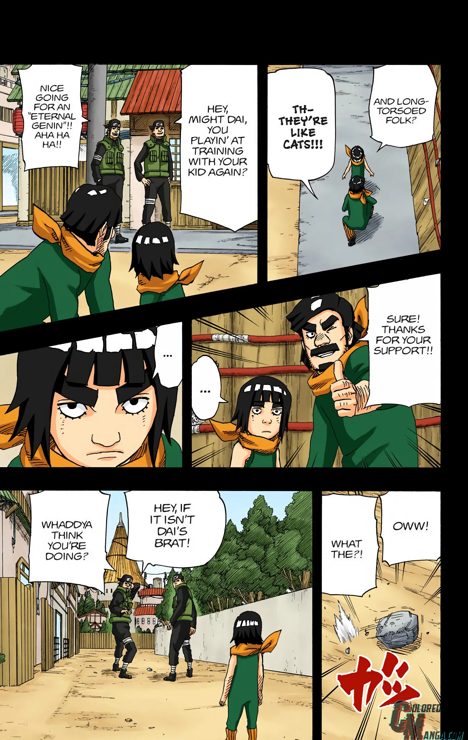 Naruto Colored Manga Online, chapter 668, page 7