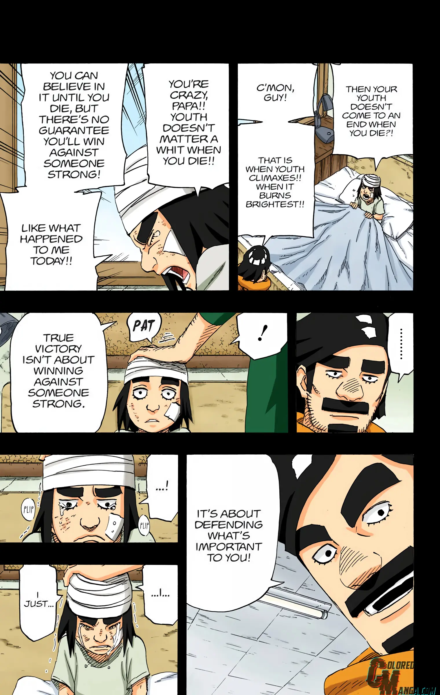 Naruto Colored Manga Online, chapter 668, page 9