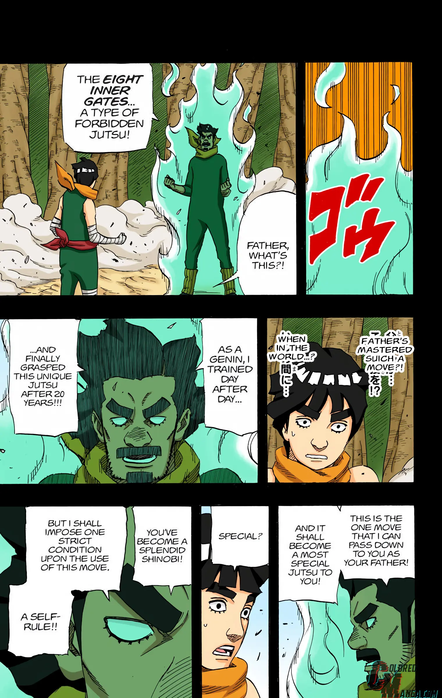 Naruto Colored Manga Online, chapter 668, page 11