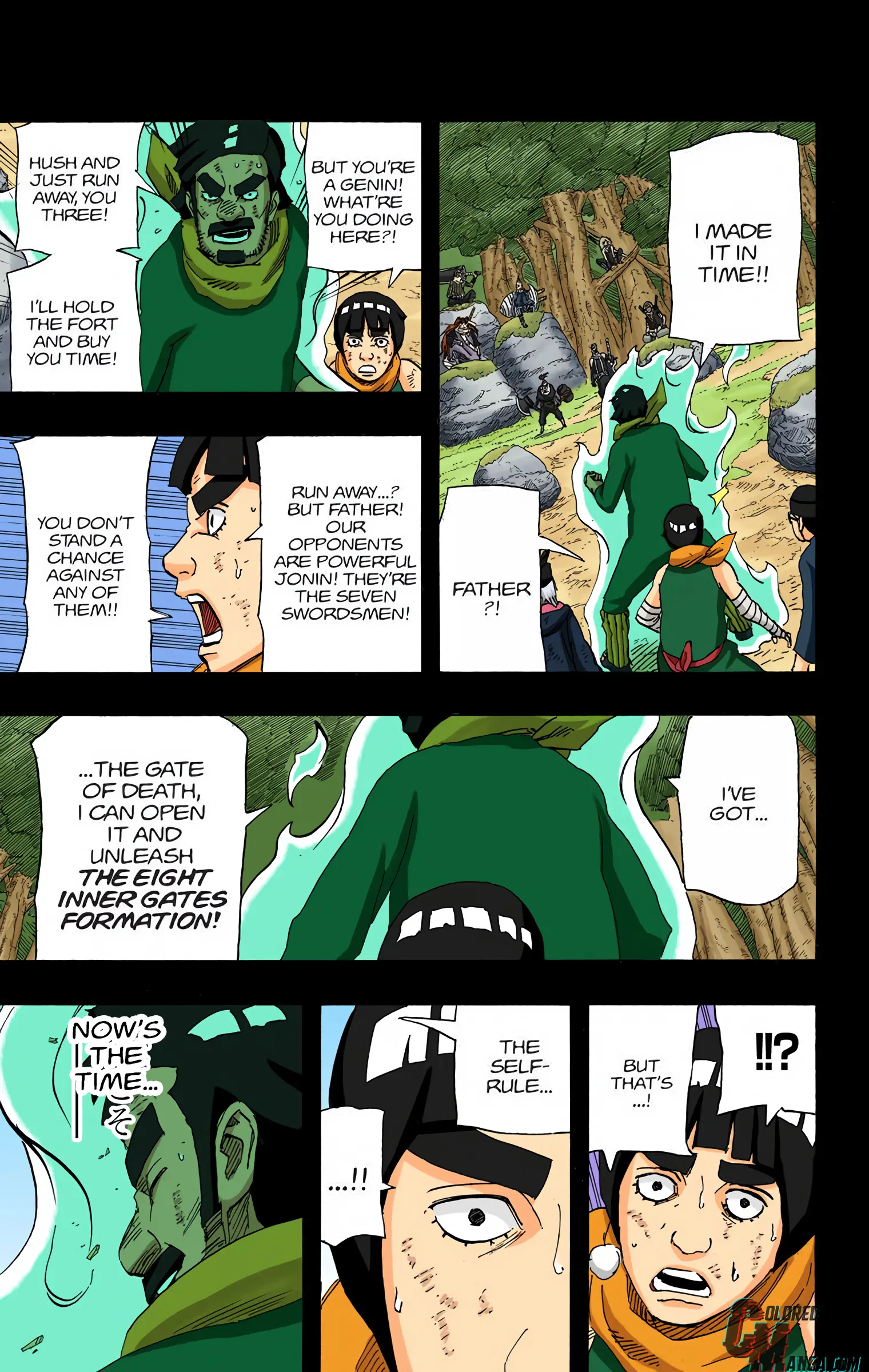 Naruto Colored Manga Online, chapter 668, page 13