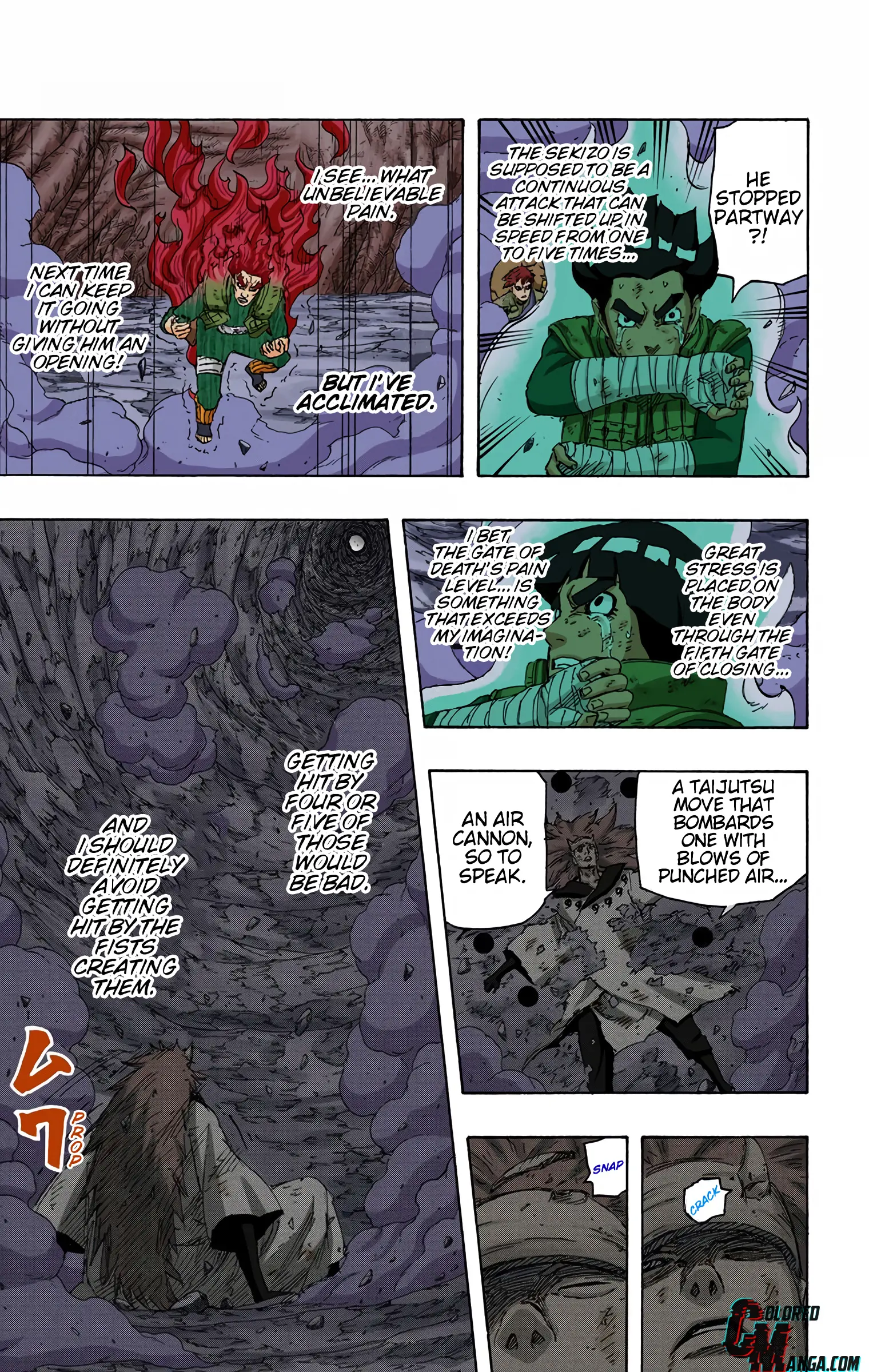Naruto Colored Manga Online, chapter 669, page 9
