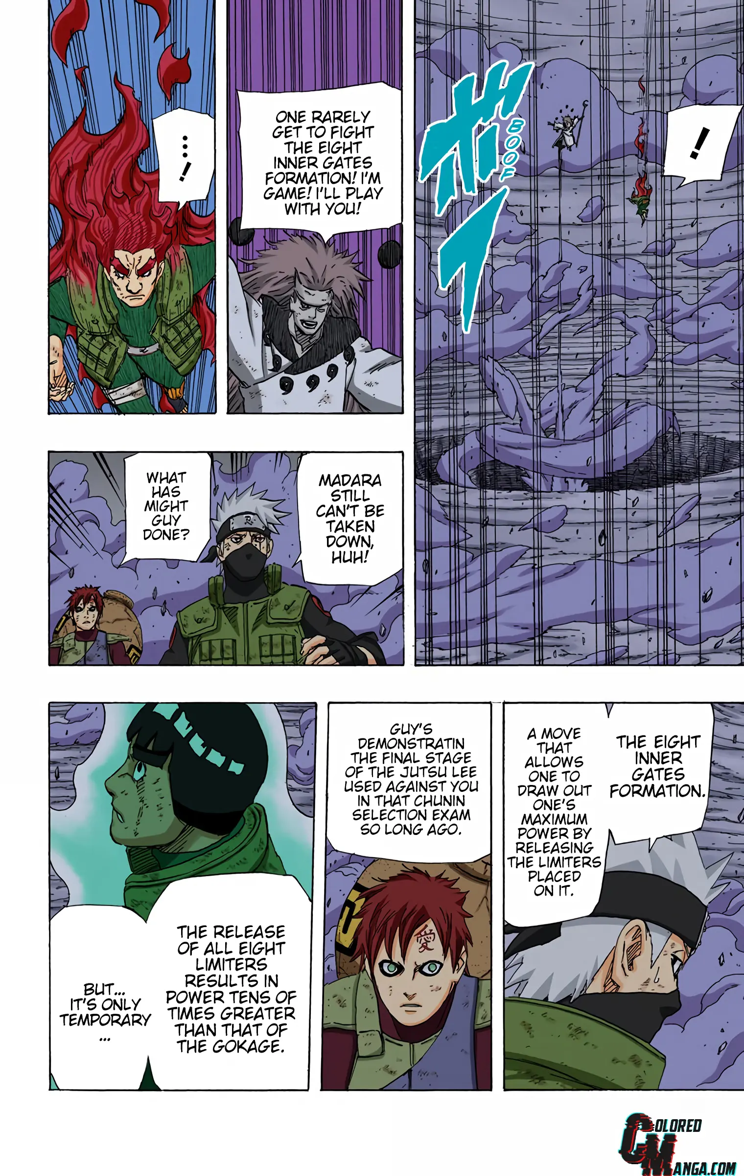Naruto Colored Manga Online, chapter 669, page 10