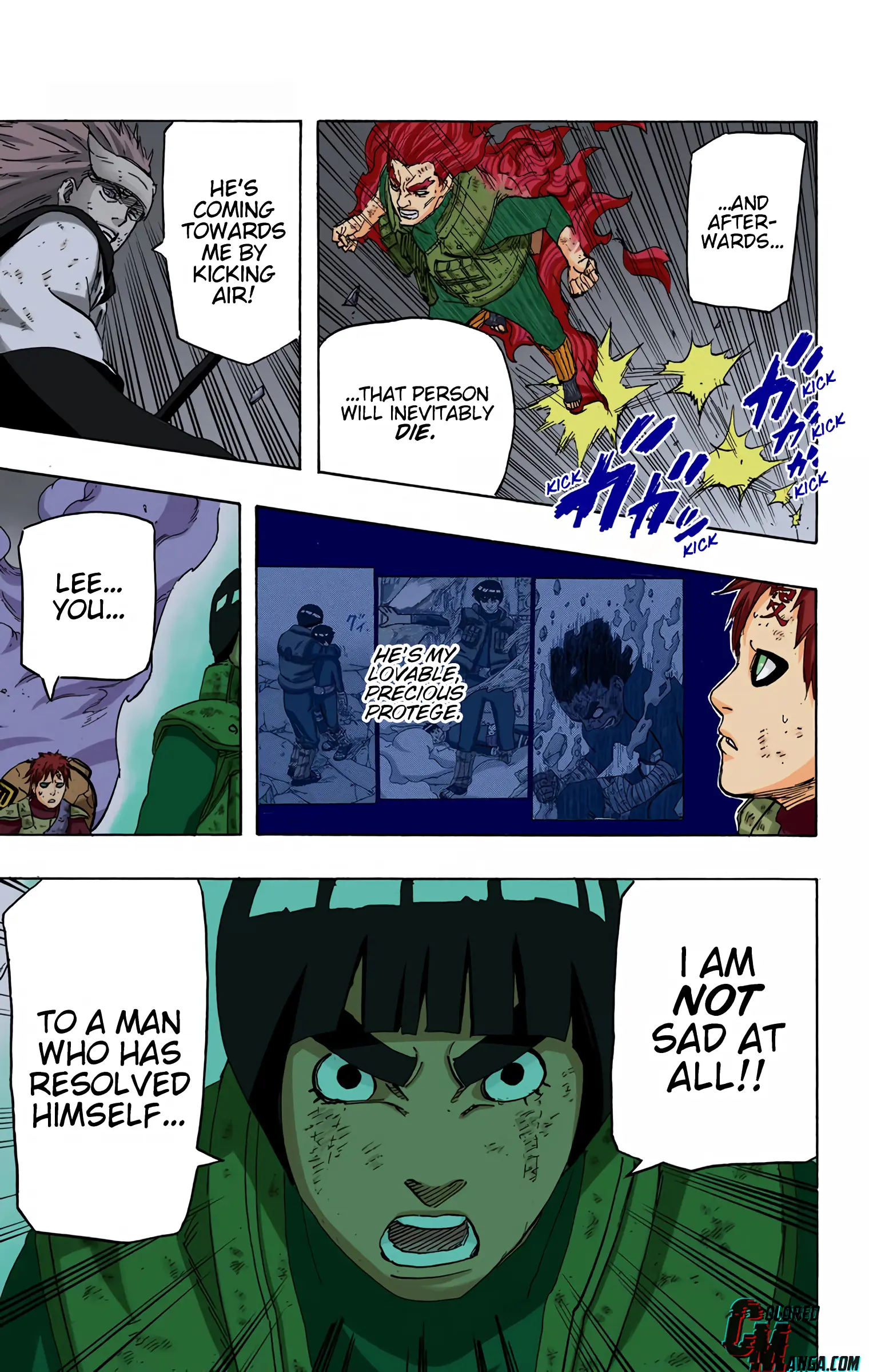 Naruto Colored Manga Online, chapter 669, page 11
