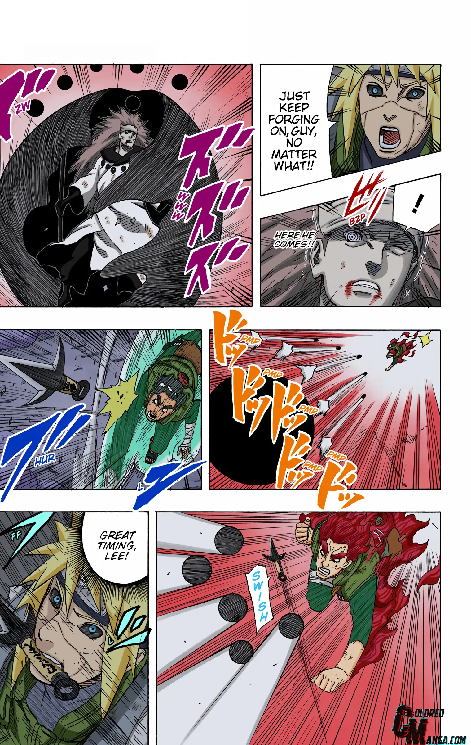 Naruto Colored Manga Online, chapter 669, page 19