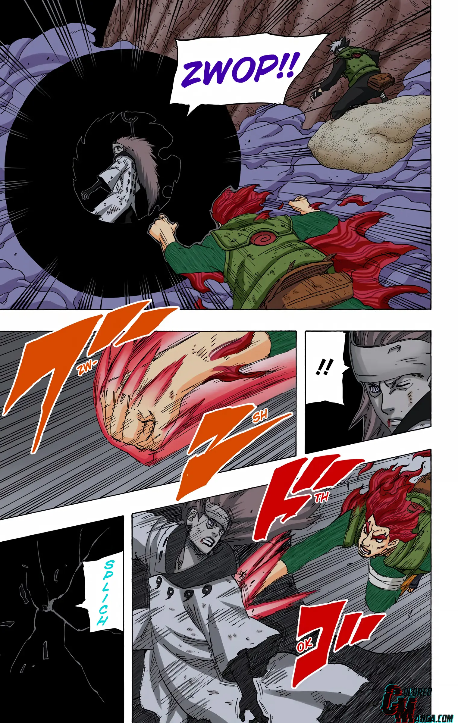 Naruto Colored Manga Online, chapter 669, page 21