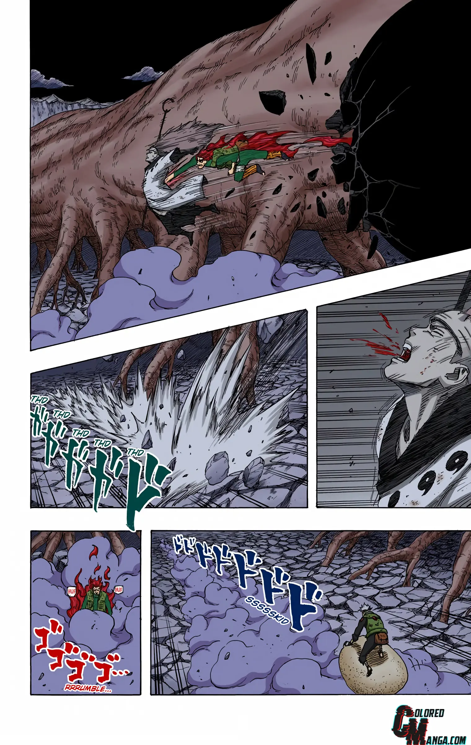 Naruto Colored Manga Online, chapter 669, page 22