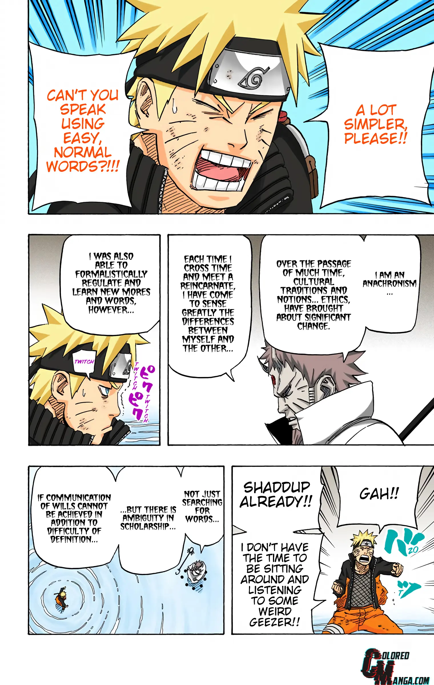 Naruto Colored Manga Online, chapter 670, page 4