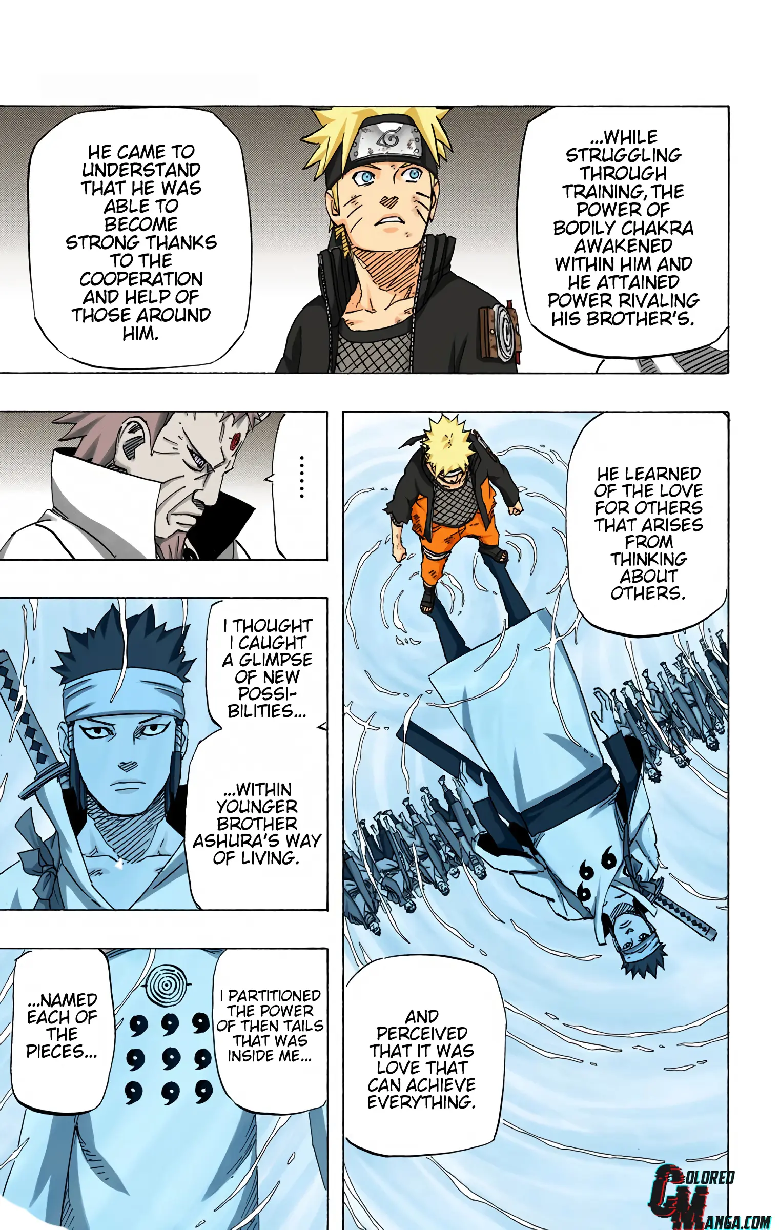 Naruto Colored Manga Online, chapter 670, page 15