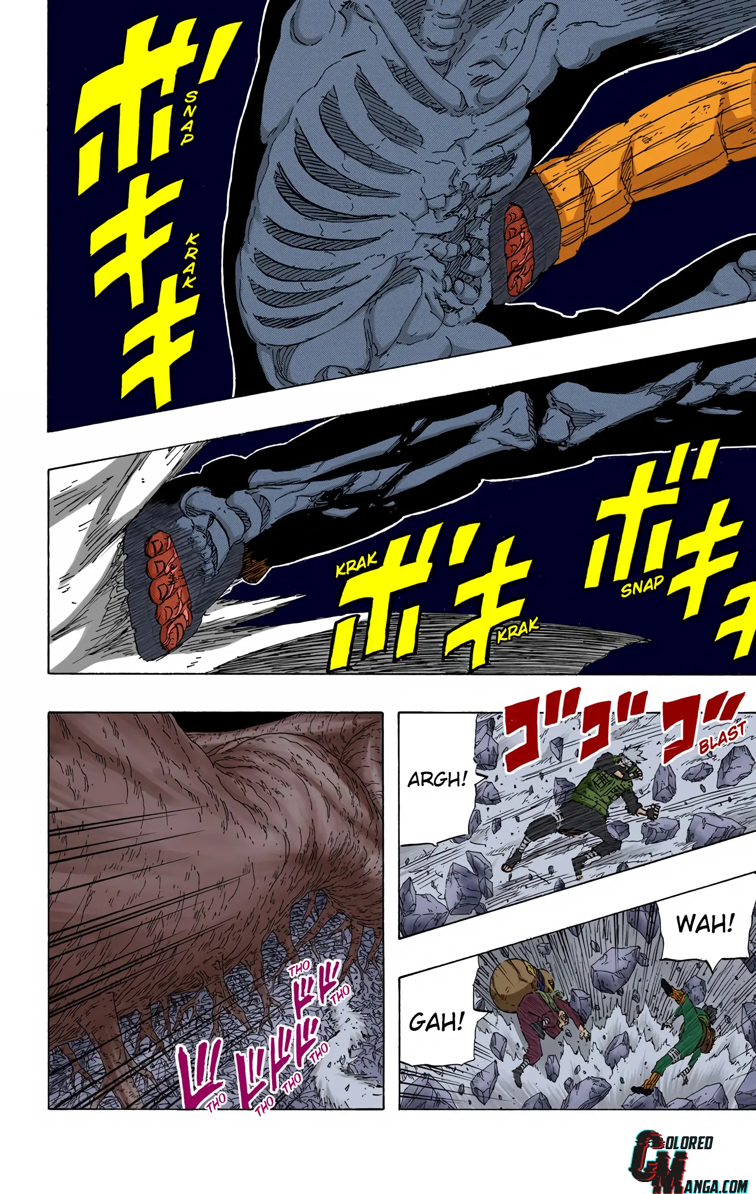 Naruto Colored Manga Online, chapter 672, page 10